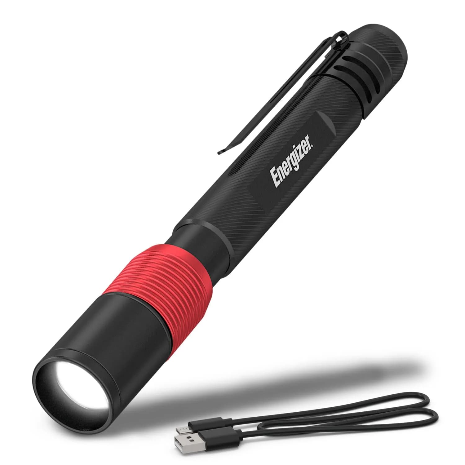 Energizer X-400 Pen Light Flashlight Rechargeable | 400 Lumens, Compact, IPX4 Water-Resistant - main product image