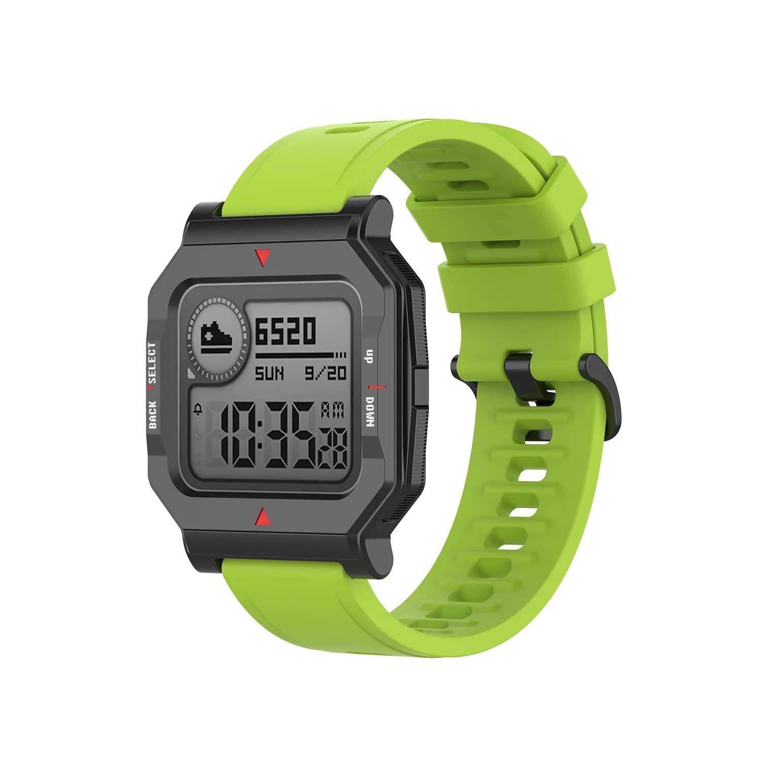 Senter 20mm Silicone Sport Replacement Watch Band for Amazfit & Samsung | Green