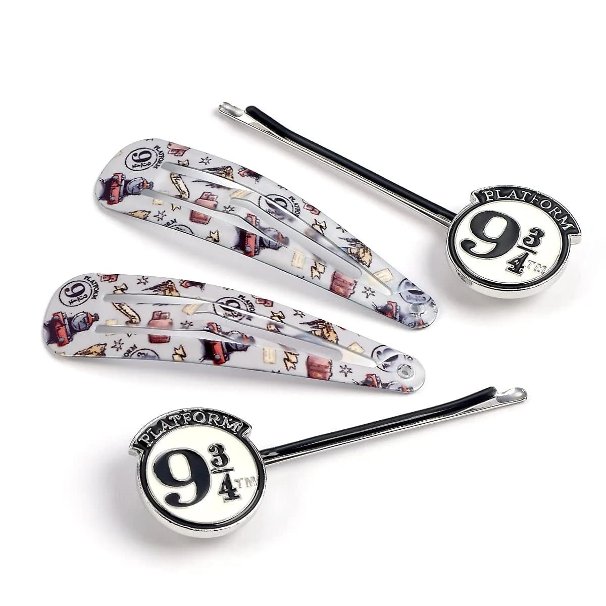 The Carat Shop Harry Potter Platform Hair Clip Set | Official Branded Accessories for Girls & Adults - main product image