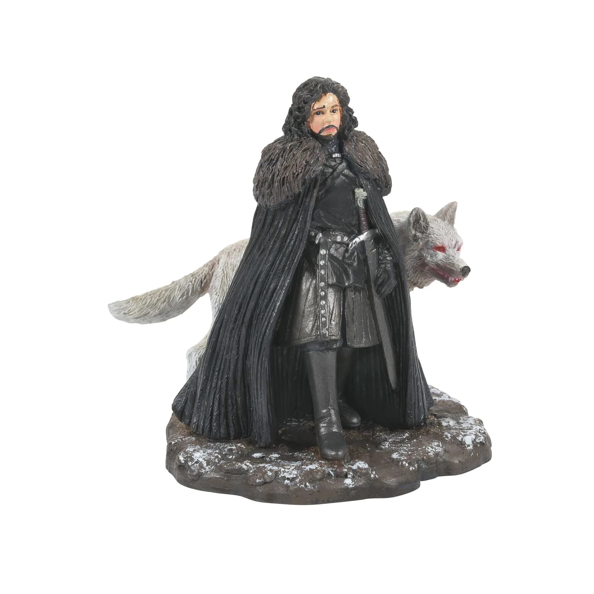 Department 56 Jon Snow Figurine 3.27 Inch | Game of Thrones Village Accessory - main product image