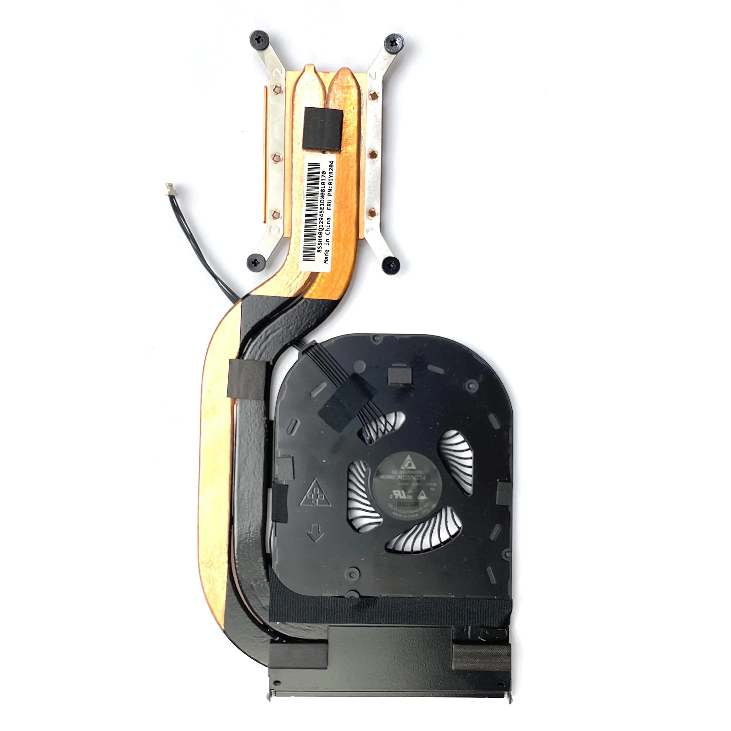 BestParts CPU Cooling Fan with Heatsink for Lenovo ThinkPad X1 Carbon 6Th | 5V Aluminum Active Cooling - main product image