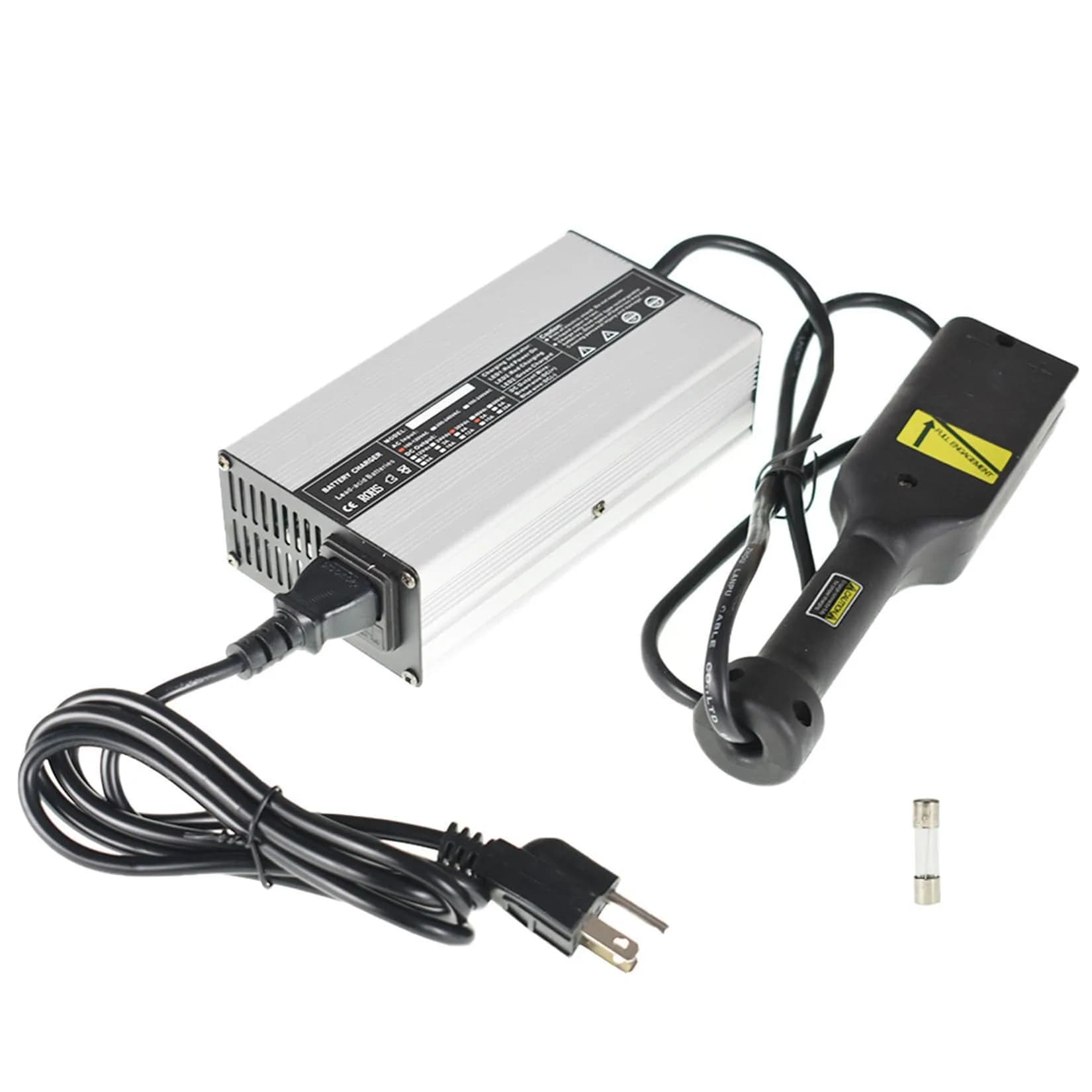 findmall 36 Volt 5 Amp Battery Charger Replacement for EZGO TXT Medalist | Lead-acid Battery Compatible - main product image