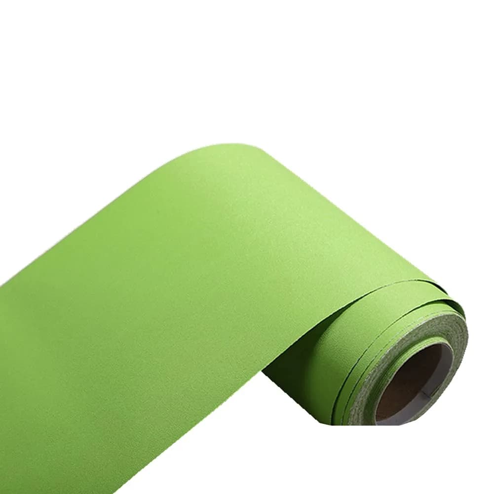 N\B Self Adhesive Solid Color Frosted Wallpaper Border 4" x 16.5ft | Waterproof & Easy to Apply - main product image