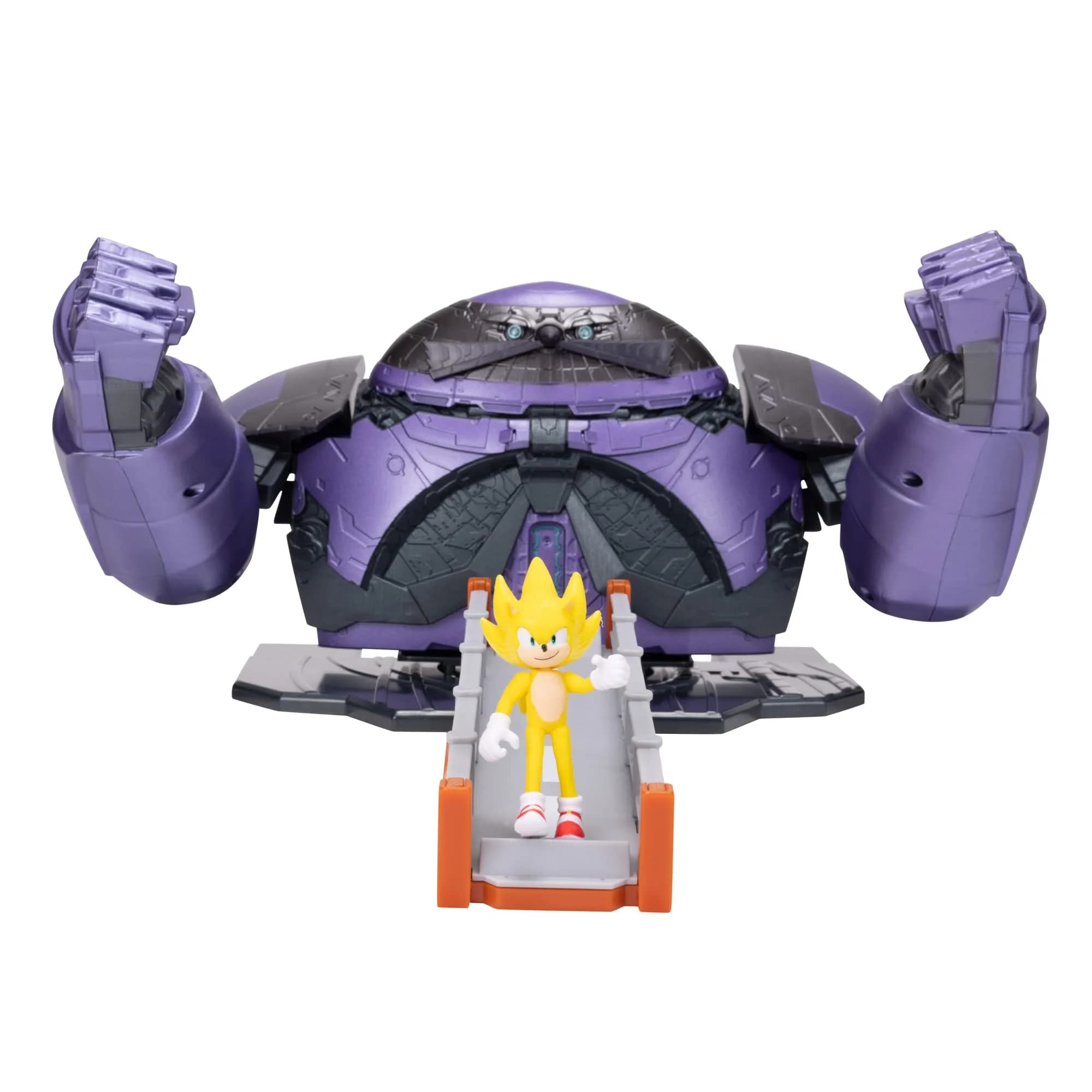 Sonic The Hedgehog 2 Movie Giant Eggman Robot Playset | 2.5" Action Figure Battle Set for Kids - main product image