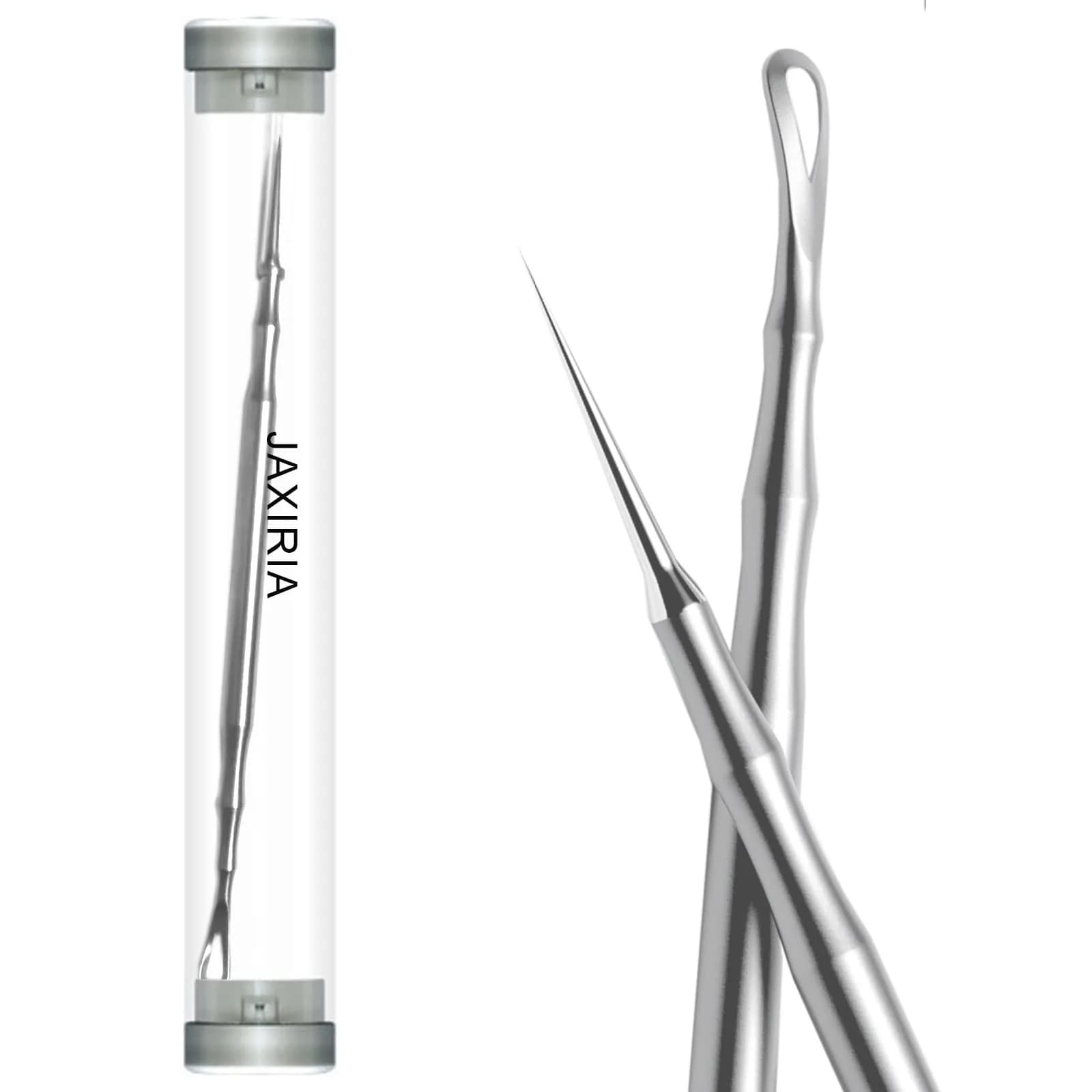 jaxiria Skin Care Tool - Stainless Steel Blemish Remover for Face & Nose | 1 Count - main product image