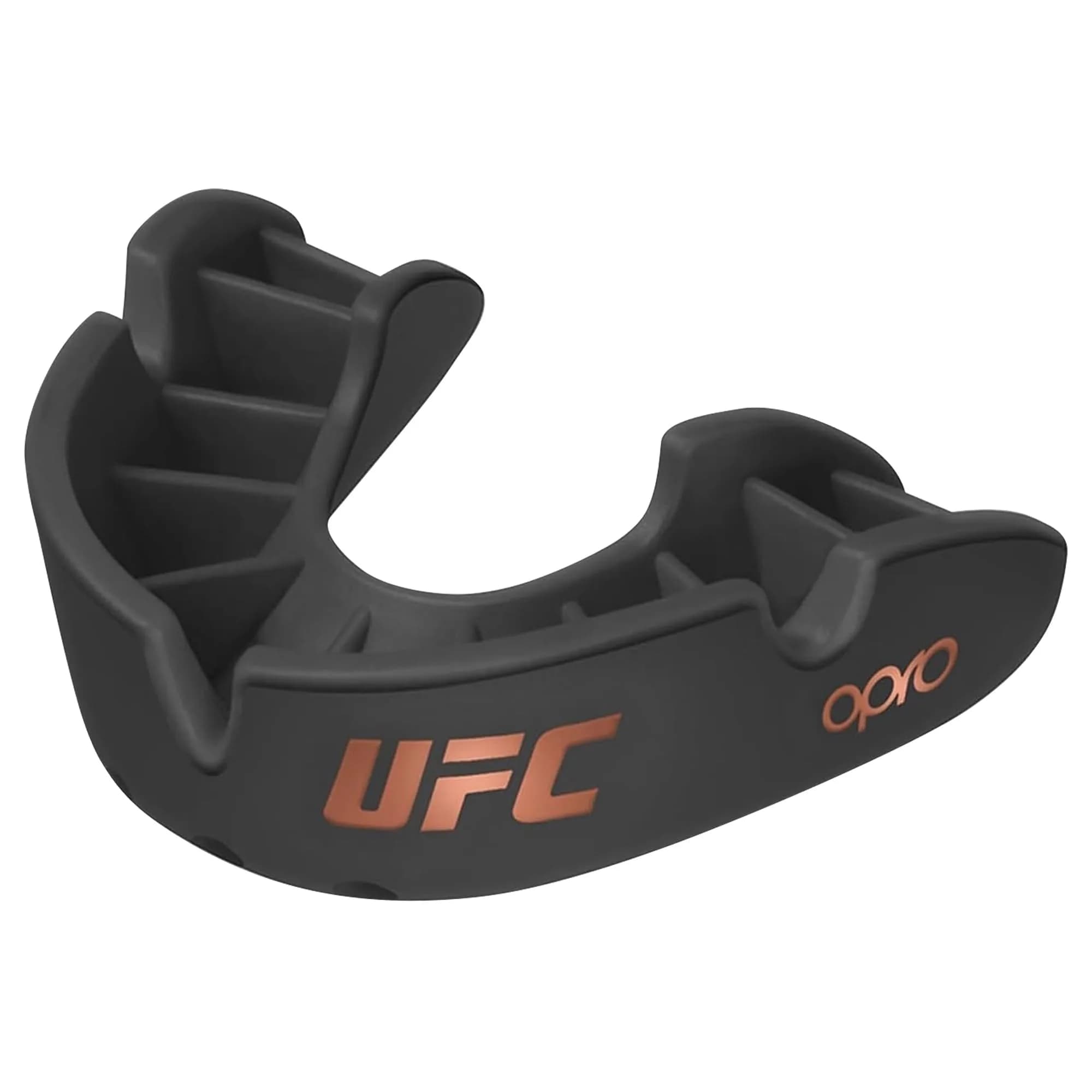 OPRO Bronze Level UFC Black Adult Moldable Mouth Guard for Impact Sports - main product image