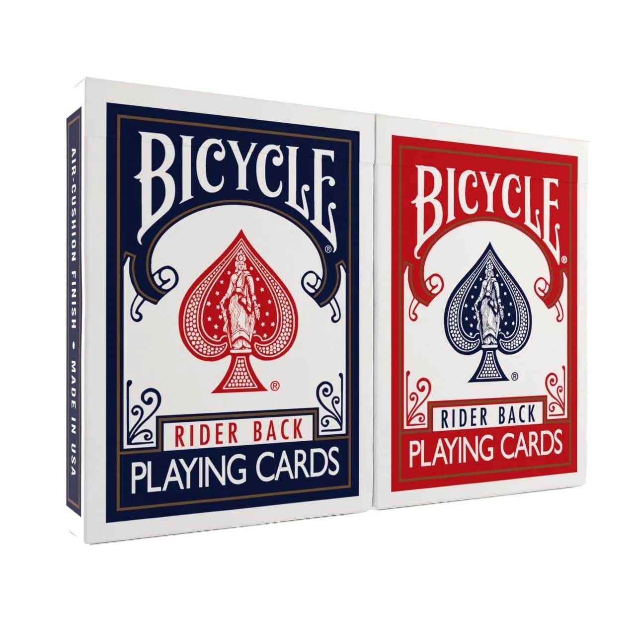 Bicycle Rider Back Playing Cards 2 Pack | Classic Poker Size Decks for All Ages - main product image