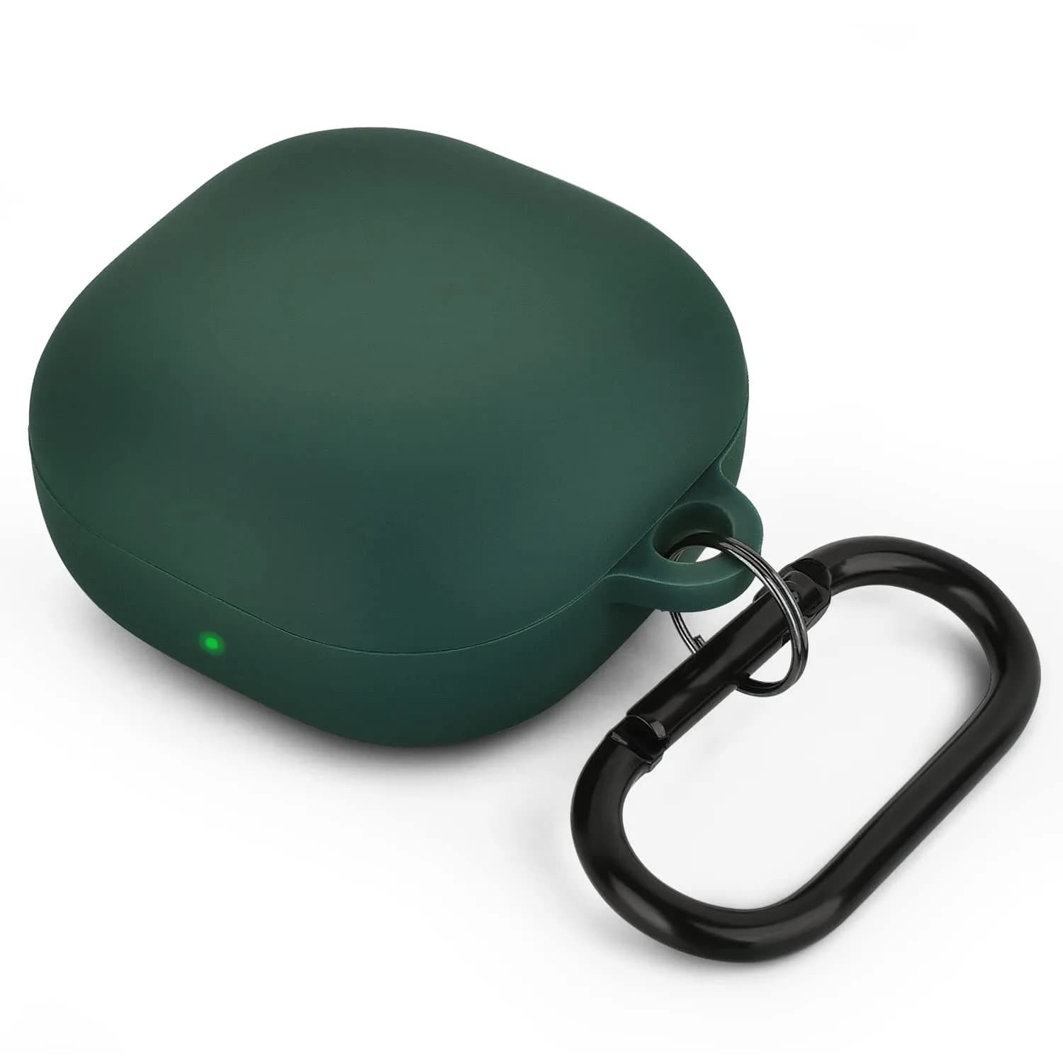 AIRSPO Silicone Case Compatible with Samsung Galaxy Buds 2 Pro, Galaxy Buds 2, Galaxy Buds Pro & Galaxy Buds Live | Midnight Green - main product image