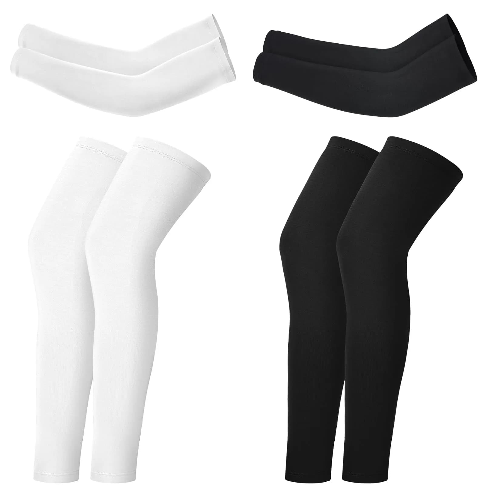 Geyoga Kids Compression Arm and Leg Sleeves Medium | Support & Sun Protection - main product image