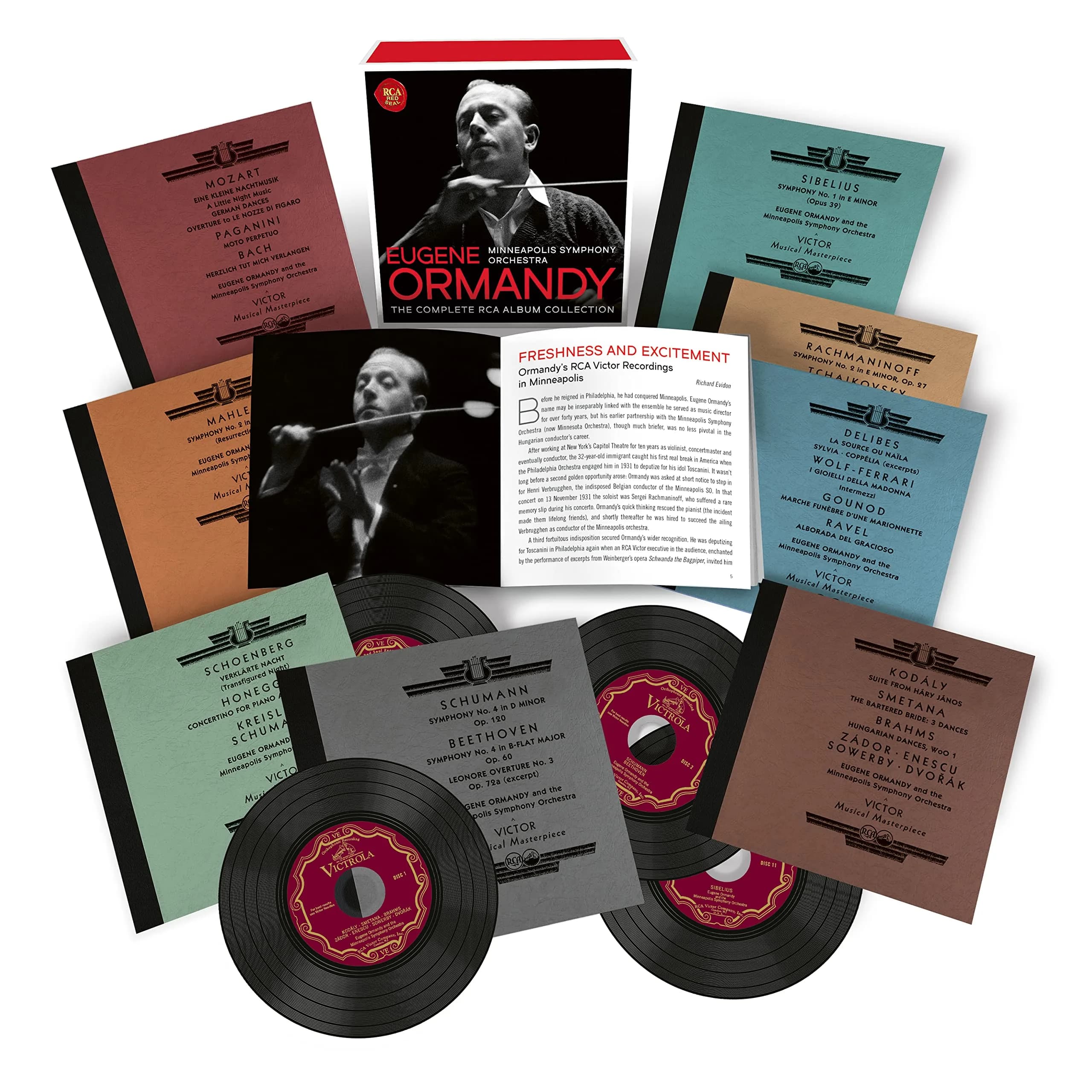 Sony Classical Eugene Ormandy Conducts Minneapolis Symphony 11CD Set | Complete RCA Collection (70-120c) - main product image