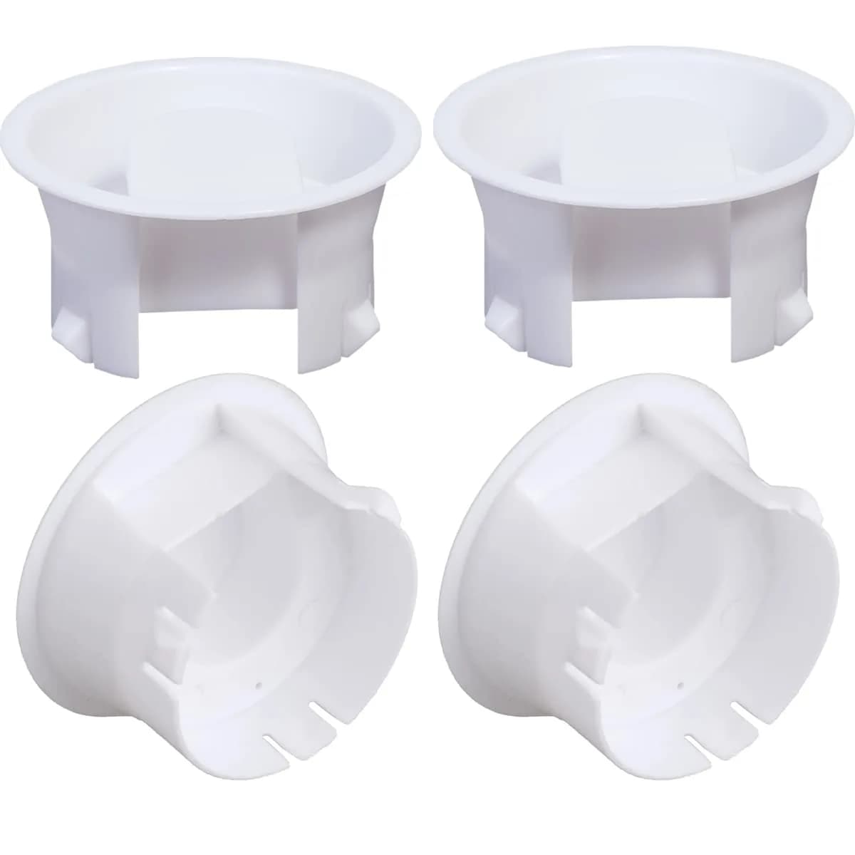 Weilan Glass Water Pitcher Lid Replacement Cap Stoppers for Jug | White, 4 Pack - main product image