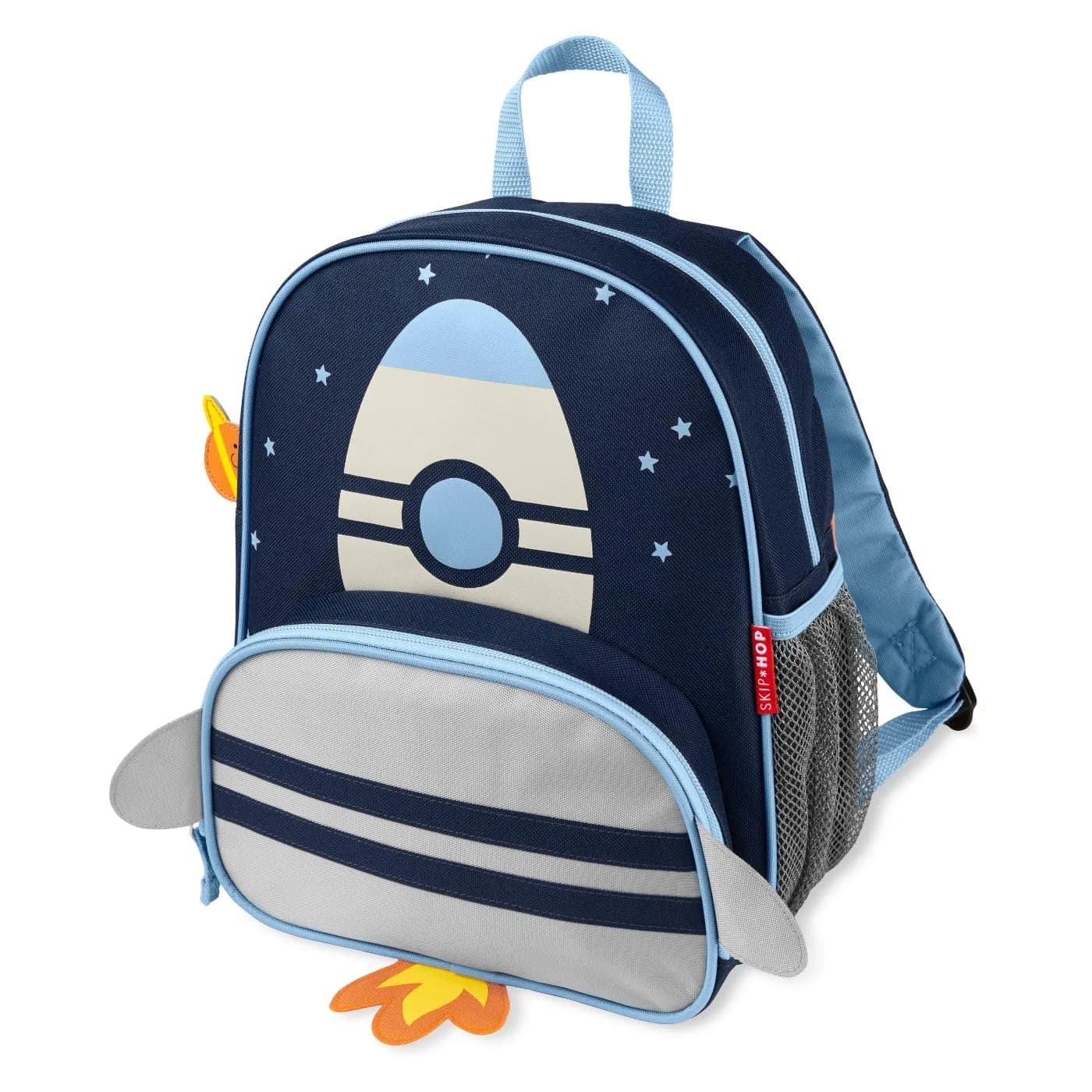 Skip Hop Sparks Kid's Backpack, Rocket | Adjustable Padded Straps & Roomy Main Compartment - main product image