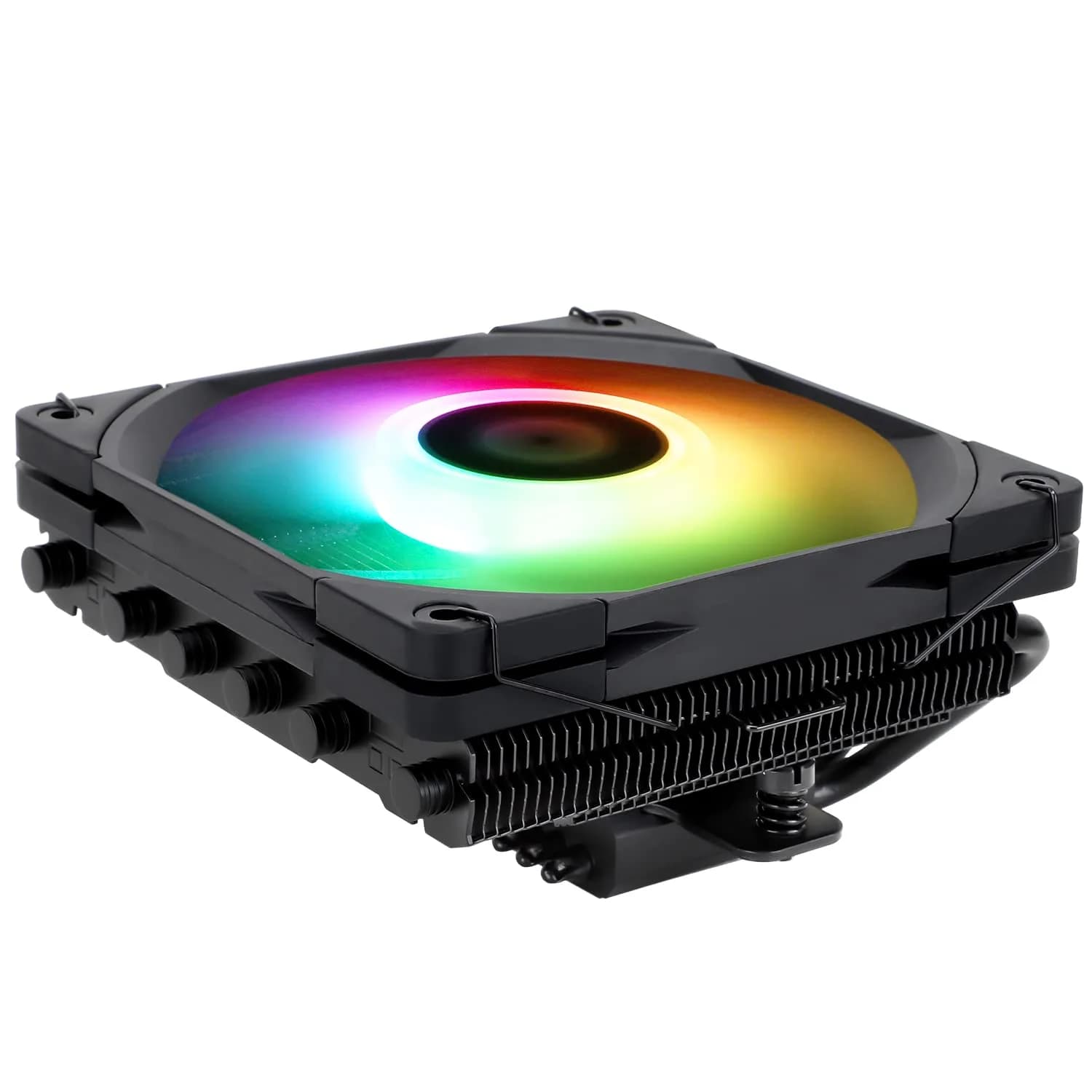 Thermalright AXP-120-X67 Black ARGB Low Profile CPU Air Cooler 67mm Height | Compatible with Intel LGA 1700/1200/115X/20XX & AMD AM4 - main product image
