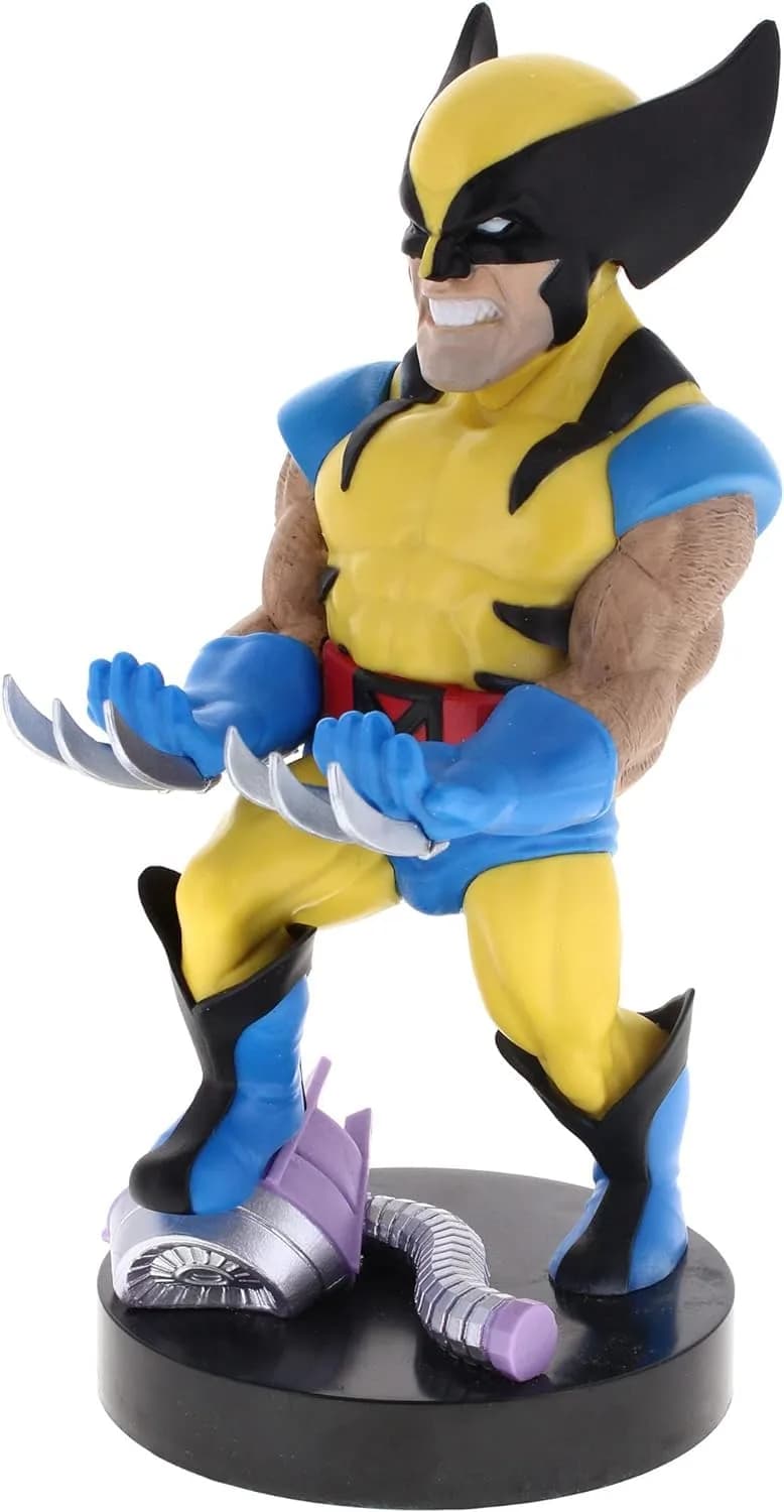 Exquisite Gaming Marvel Wolverine Cable Guys Controller Holder, PS5 Stand Figure, Device Organizer | Official Marvel Collectible (110c) - main product image
