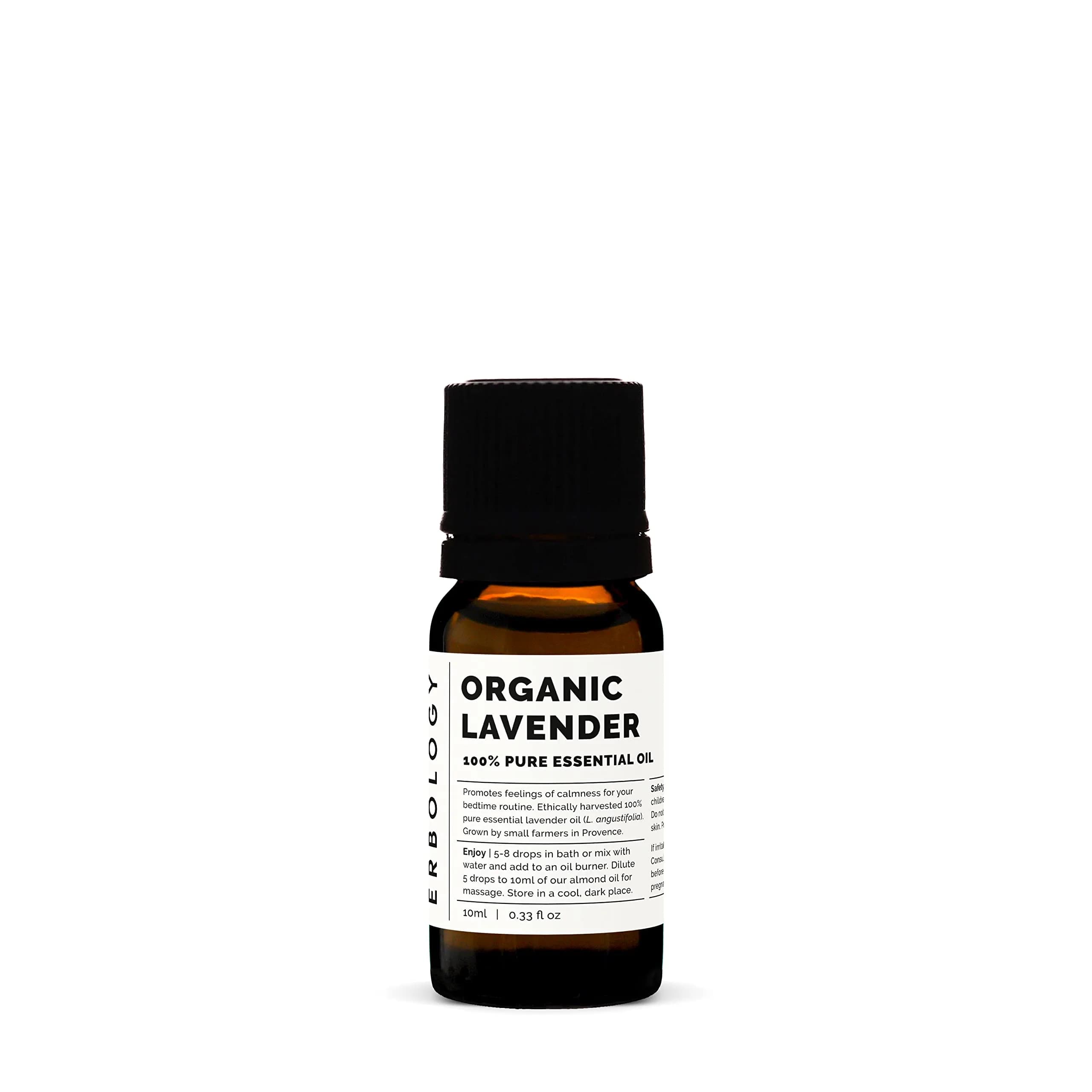 Erbology Organic Lavender Essential Oil 0.34 Fl Oz | Pure & Sustainably Sourced - main product image