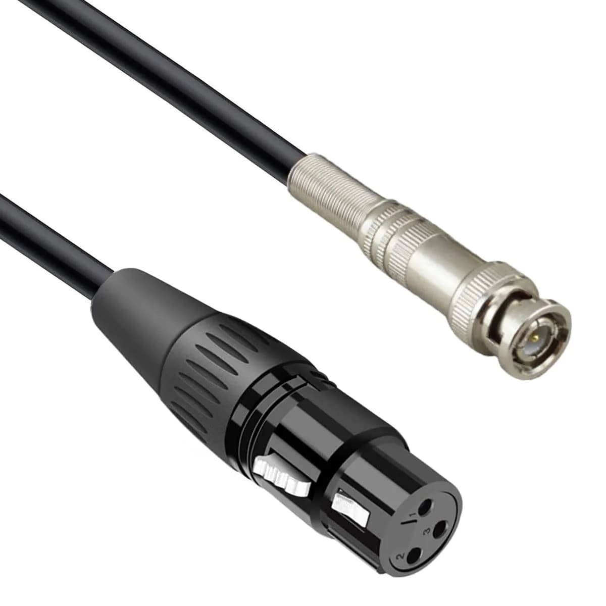 Gotor Silver Plated BNC to XLR Female Cable 1.51 m (4.95 Feet) | Balanced Audio Signal Transfer - main product image