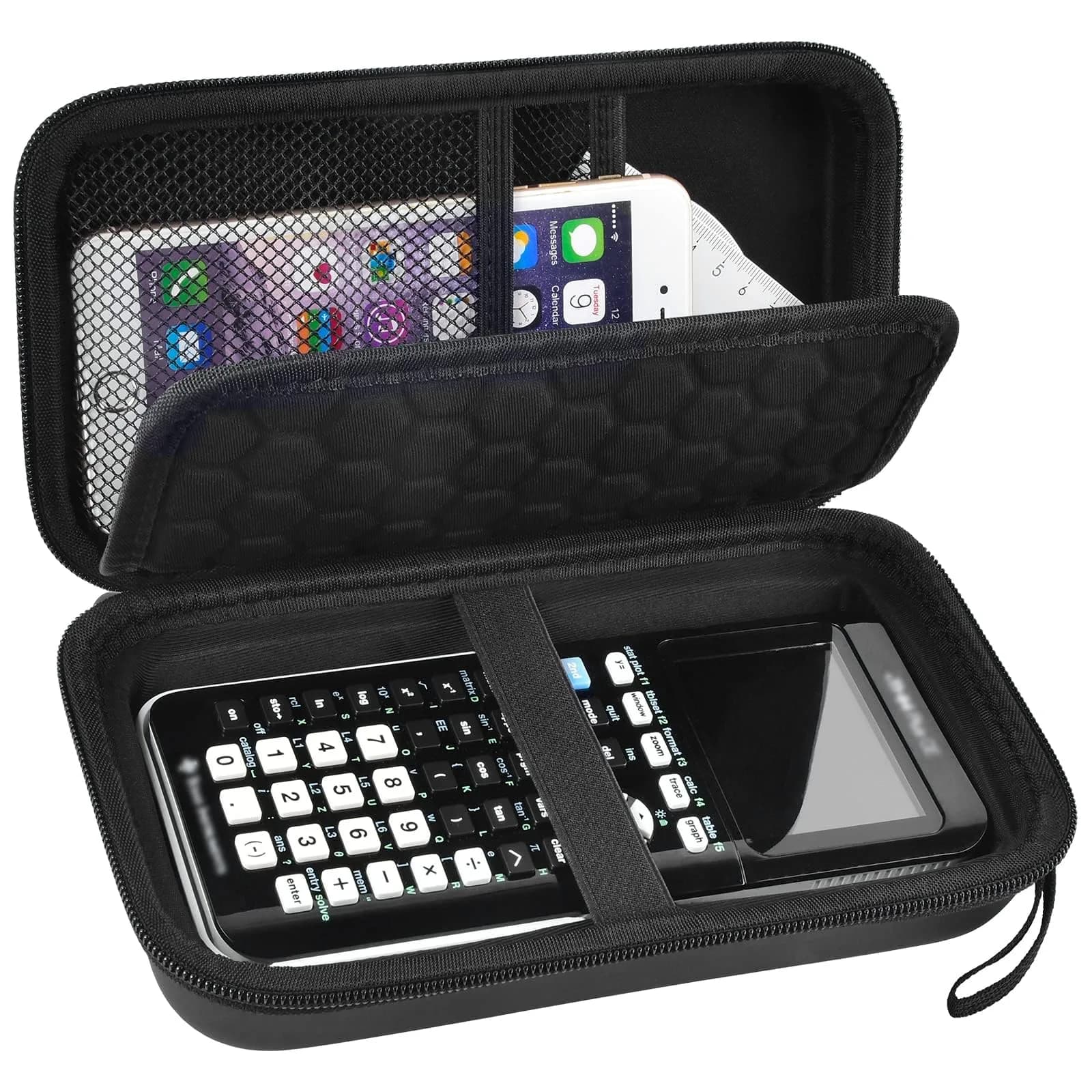 PAIYULE Hard Calculator Case for TI-84 Plus CE/Evo/TI-30XS/TI-Nspire CX II | Protective Organizer for Texas Instruments Calculators - main product image