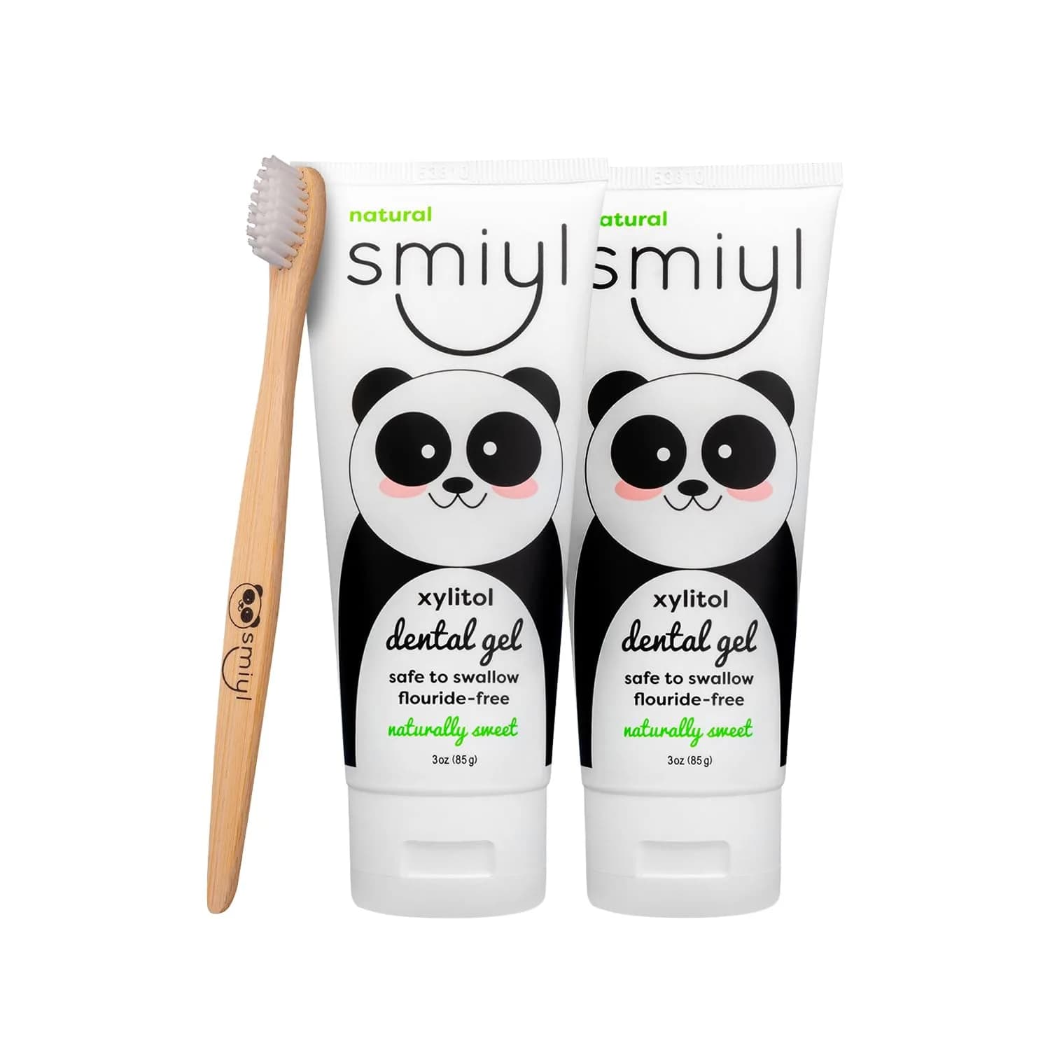 Smiyl Xylitol Dental Gel for Babies & Toddlers 3 oz | Fluoride-Free, All-Natural, Teething Friendly - main product image