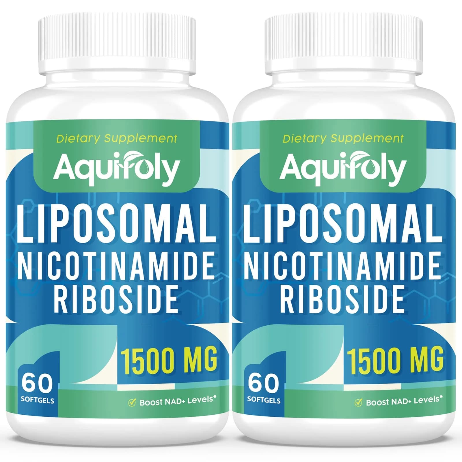 Aesticum Liposomal Nicotinamide Riboside Supplement 2000 mg | NAD+ Boost & Cellular Energy (120 Softgels) - main product image