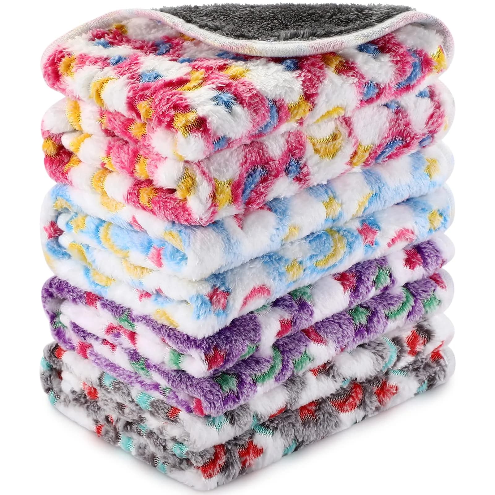 Reginary Guinea Pig Fleece Cage Liners, Moon Star, 24 x 16 Inch | Waterproof & Soft Bedding for Small Pets - main product image