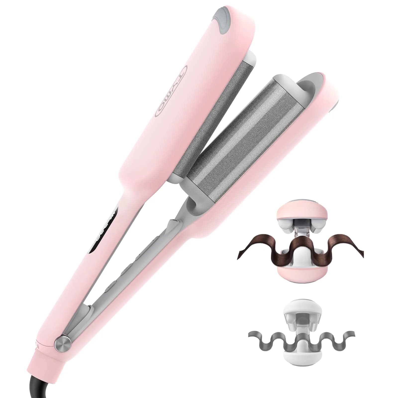 TYMO Deep Wave Curling Iron 1.25 Inch | Deep Waves for Volume & Shine - main product image