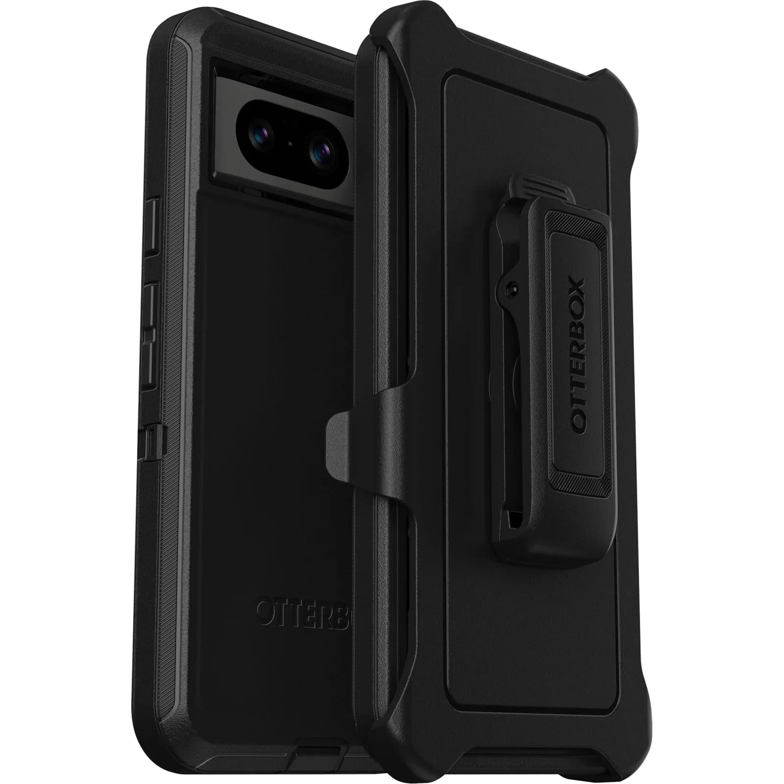 OtterBox Pixel 8 Defender Series Case - BLACK | Rugged & Durable with Port Protection - main product image