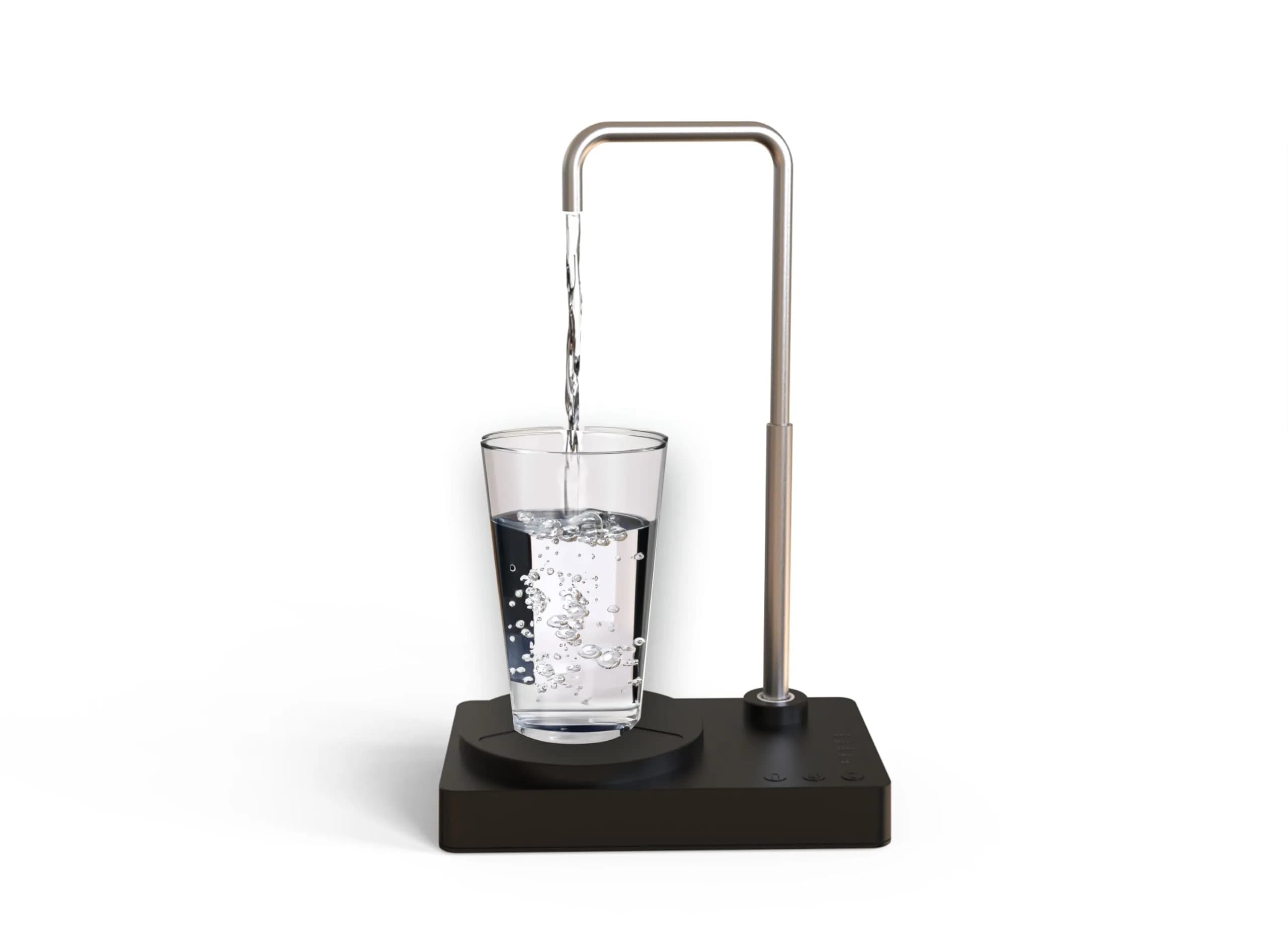 DeiryuRay Water Dispenser Intelligent Desktop Portable 1800mAh Battery | Adjustable Spout & Auto Memory - main product image