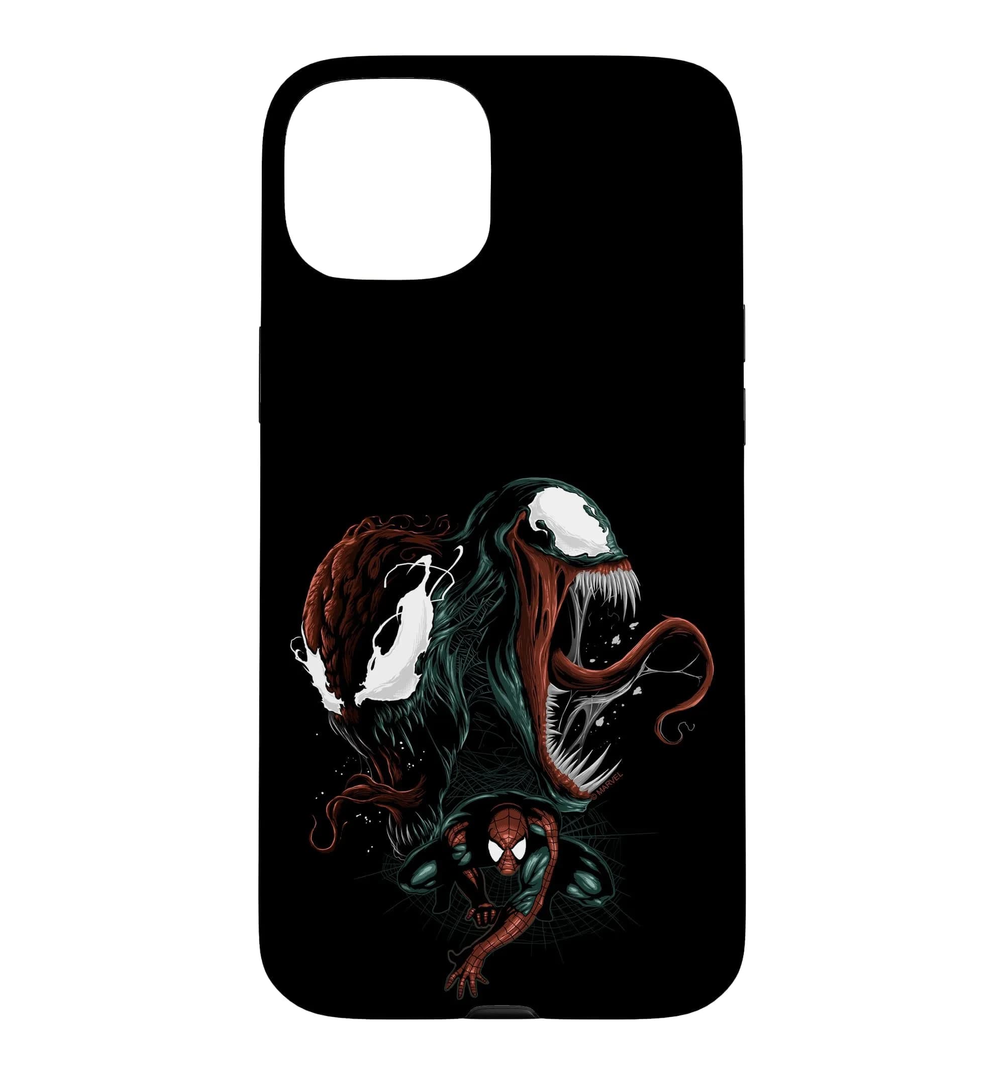 Marvel Spider-Man Venom Mashup Case for iPhone 15 Plus | Heavy Duty Protection with Marvel Design