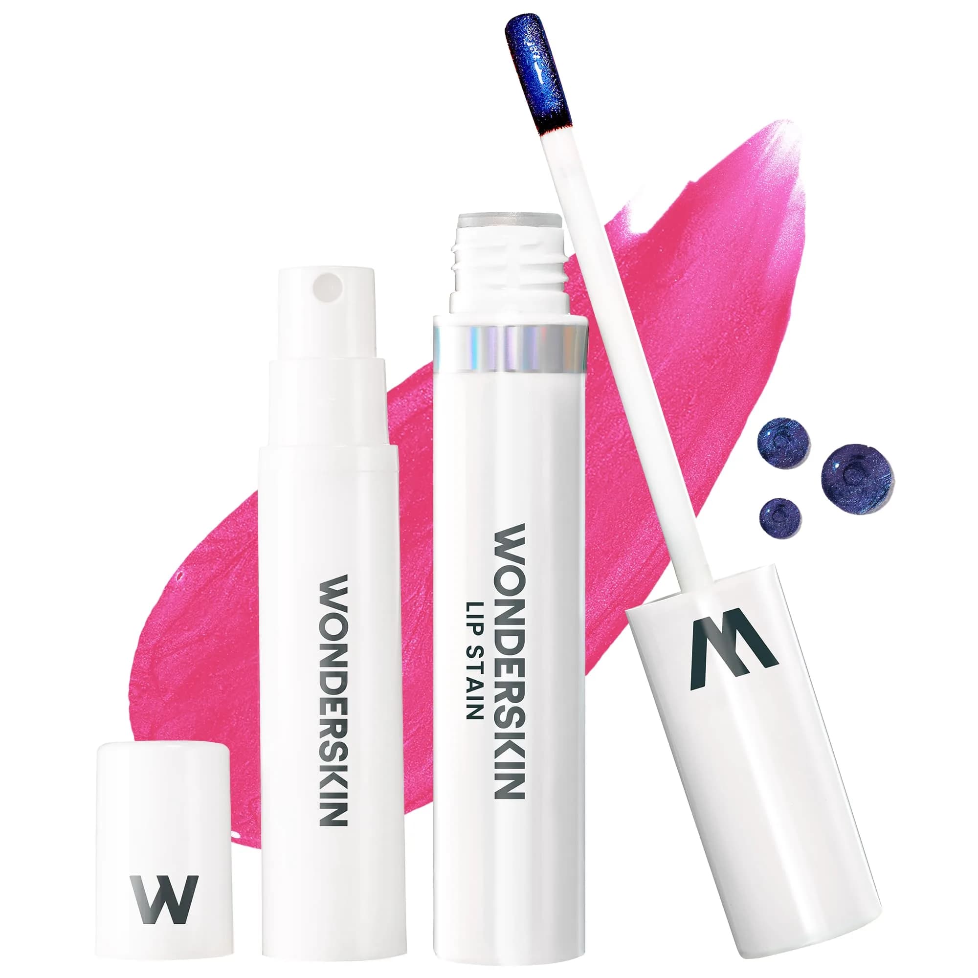 Wonderskin Wonder Blading Peel and Reveal Lip Stain Kit Neon Rose 9ml (0.3 Fl Oz) | Long-Lasting Waterproof Transfer-Proof - main product image