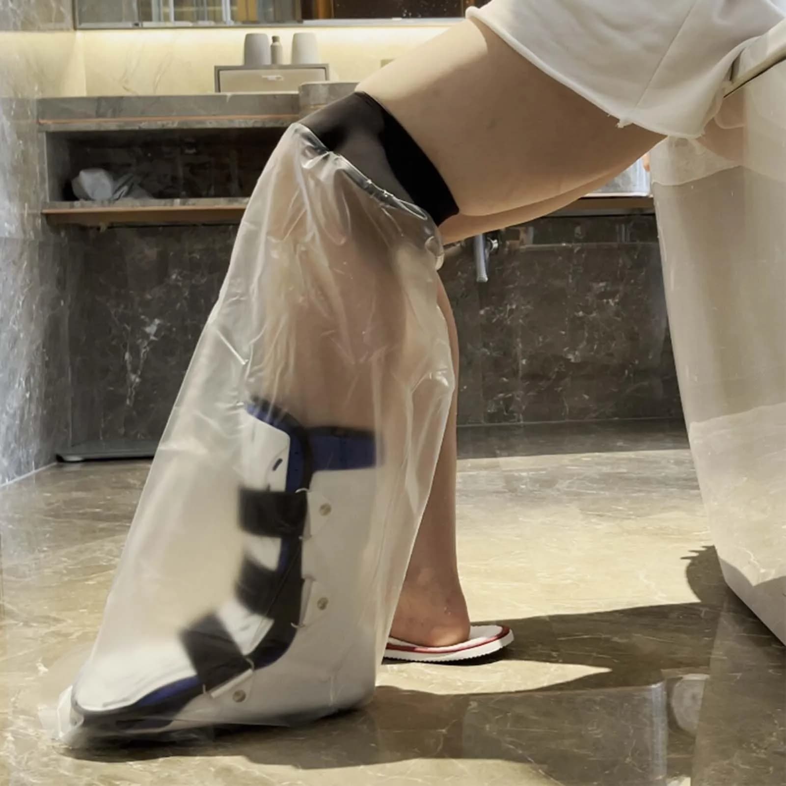CIVJET Waterproof Leg Cast Cover for Showering, Opening Diameter 7.9" (200mm) | Professional Healthcare - main product image
