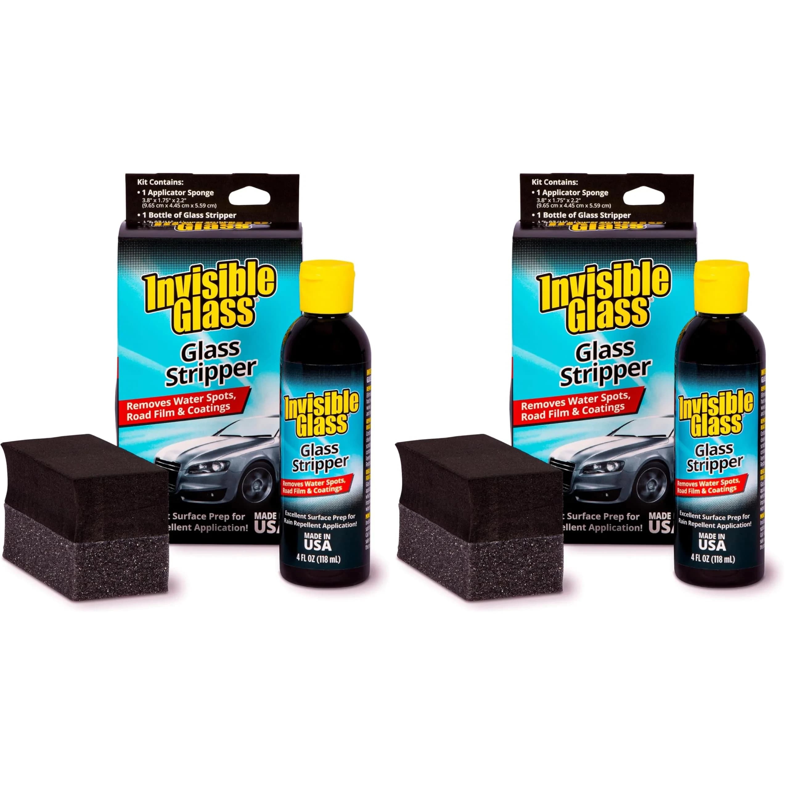 Invisible Glass Glass Stripper 236ml (8 Fl Oz) | Removes Water Spots, Coatings & Road Film - main product image