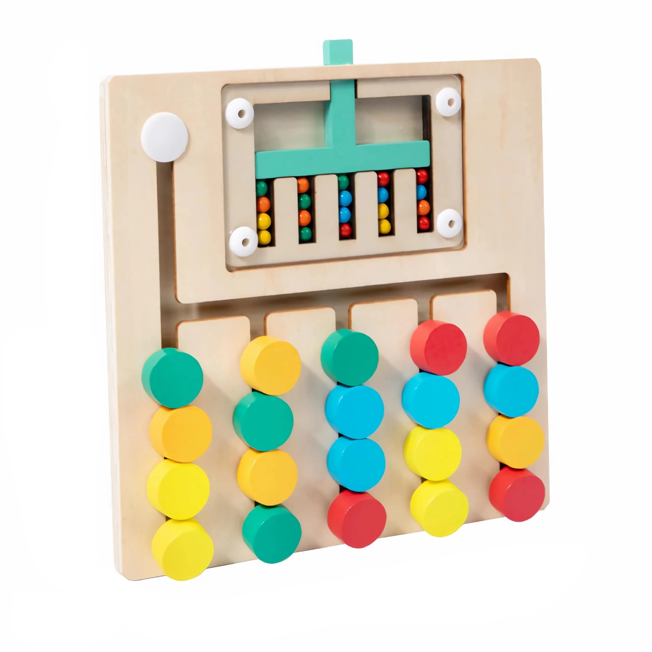 PHIELEY Color Matching Dementia Activities for Seniors | Easy Memory Care Game Toy with Large Tiles - main product image