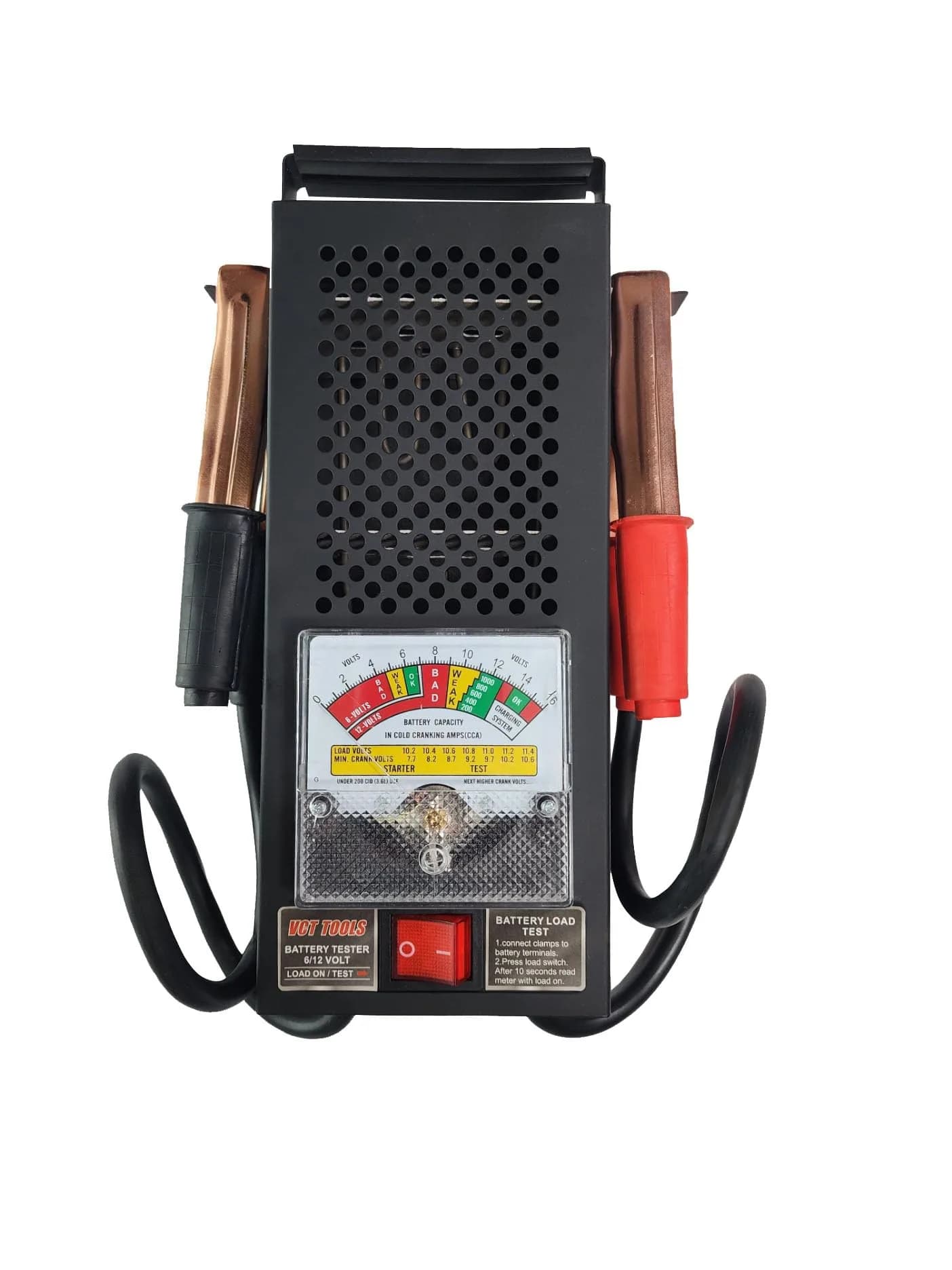 VCT Battery Load Tester 12V & 6V | Accurate Load & Voltage Check for Vehicles - main product image