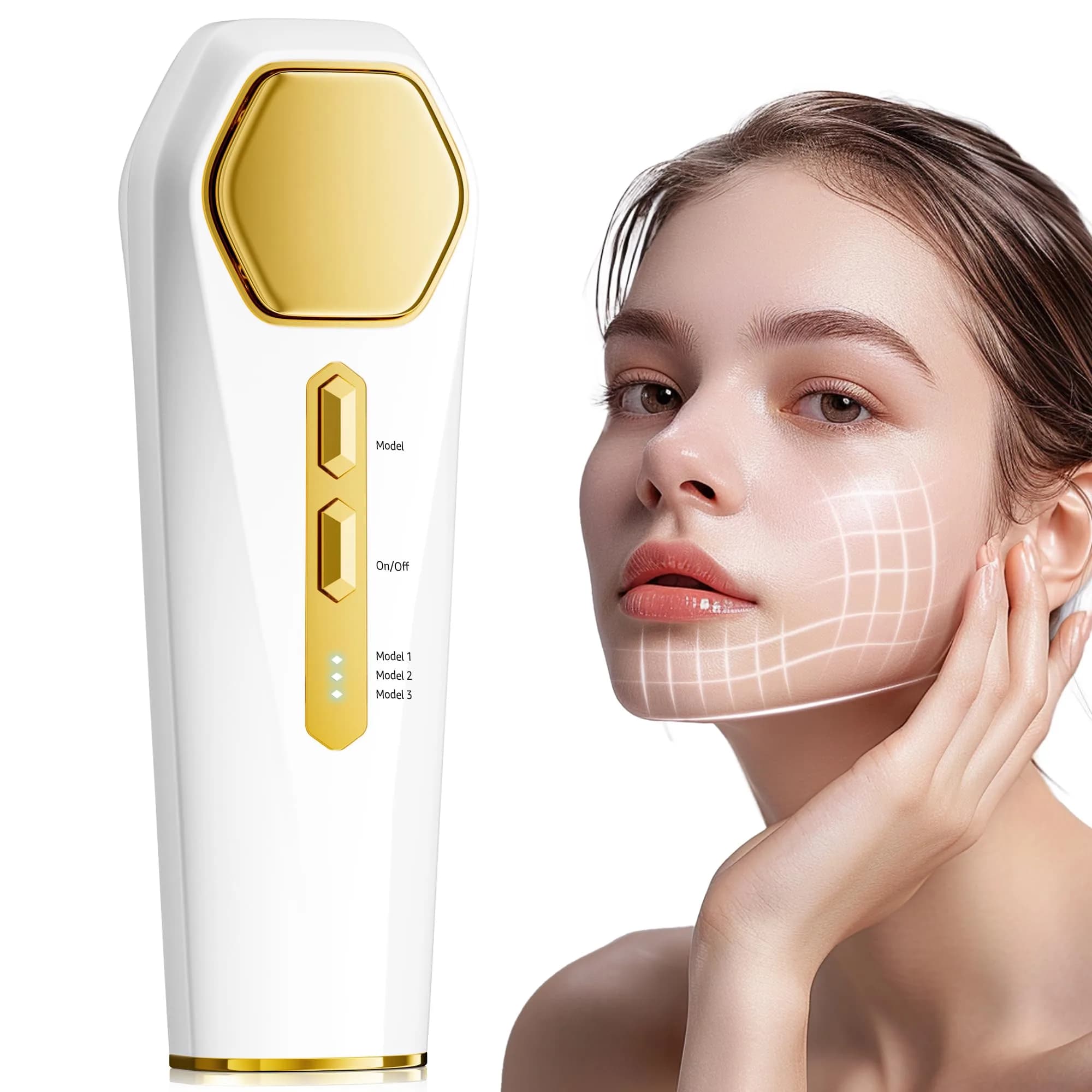 INTEO Microcurrent Facial Machine 2328 | Skin Glow & Anti-Aging - main product image