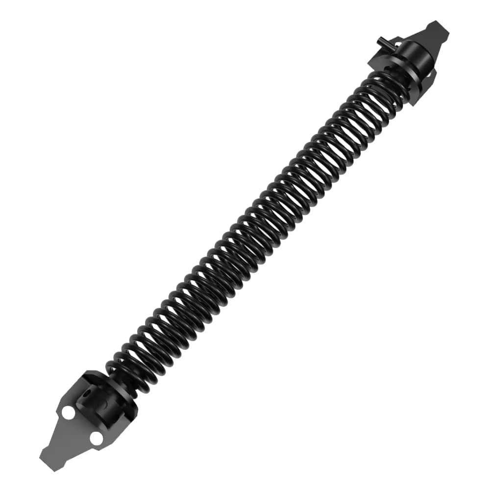 SKYSEN 14 Inch Black Self-Closing Fence Gate Spring (2-Pack) | Heavy Duty Carbon Steel for Wooden & Vinyl Gates - main product image