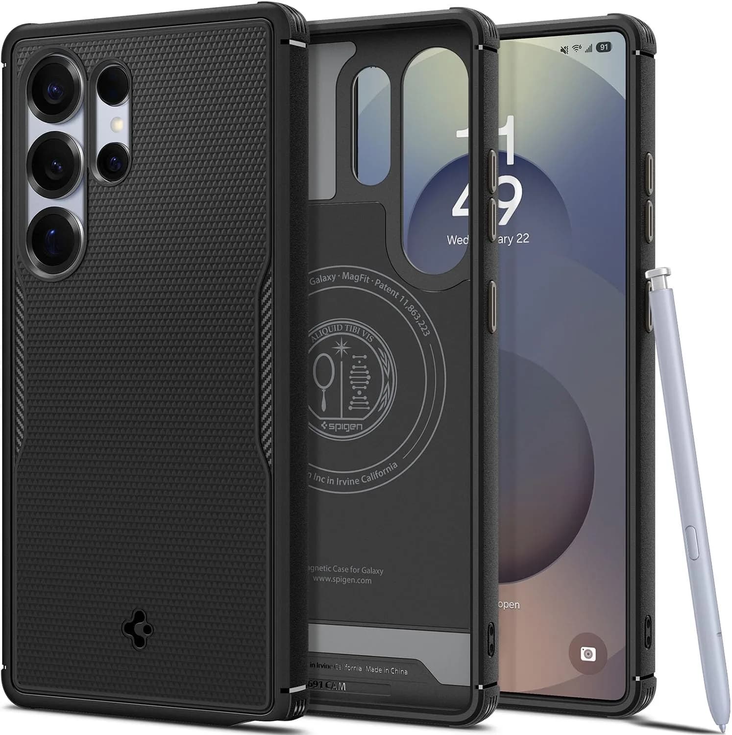 Spigen Core Armor MagFit Designed for Galaxy S25 Ultra | Military-Grade Protection - main product image