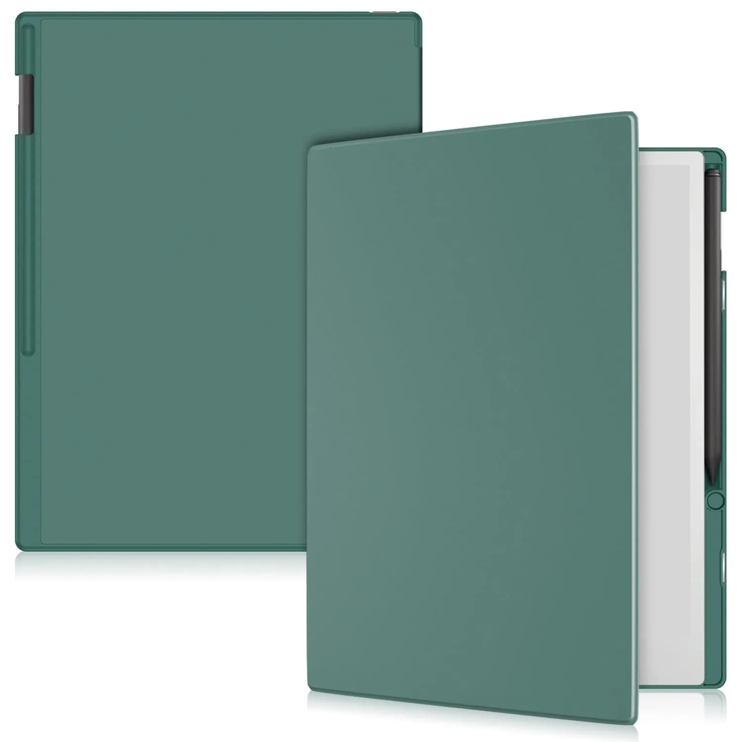 Yiernuo Green Folio Protective Case for Remarkable 3 Paper Pro 11.8 | Auto Sleep/Wake, Pen Holder, Lightweight