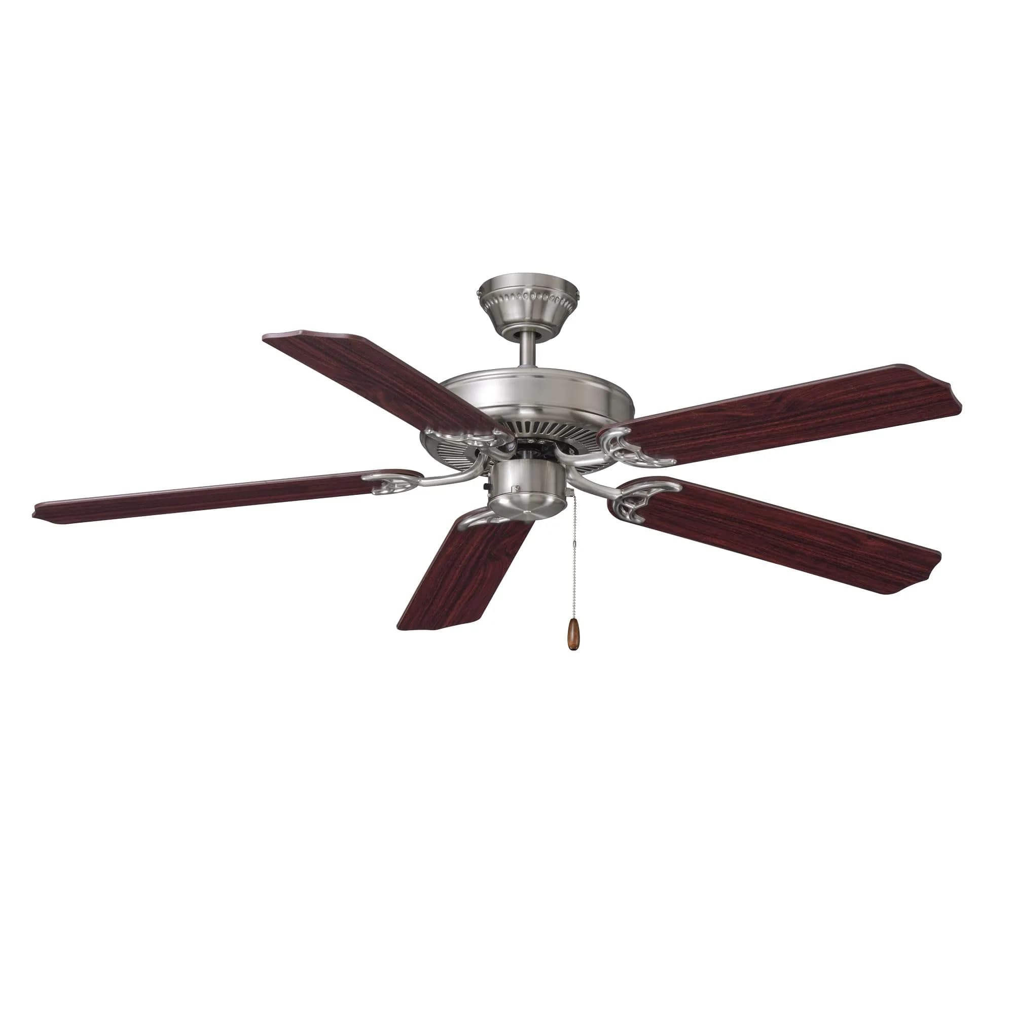 RP Lighting Desert Moon 52-Inch 5 Blade Indoor Ceiling Fan, Rosewood | Reversible AC Motor with Remote Control - main product image