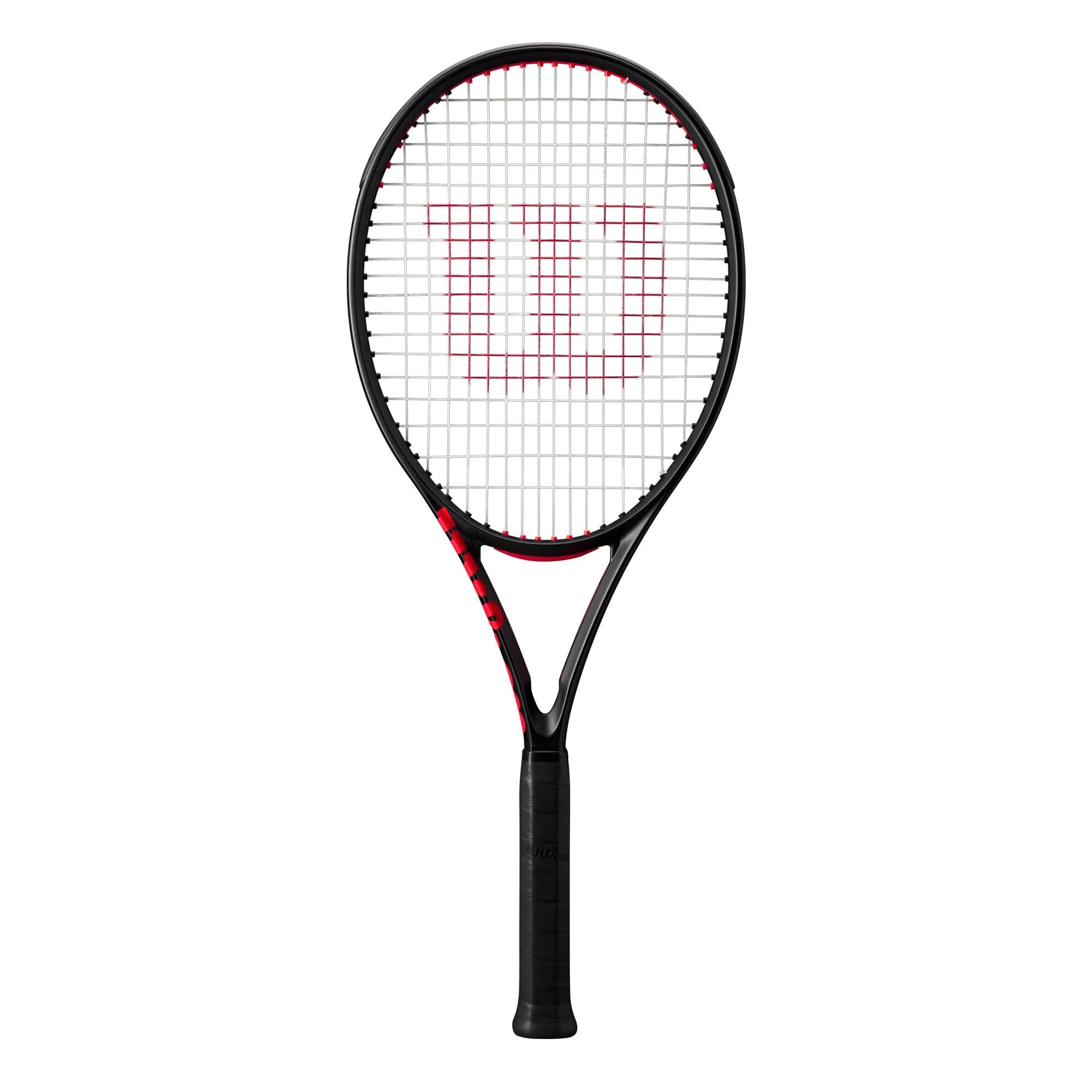 Wilson Clash 100L V3 Strung Adult Performance Tennis Racket 4 1/8" Grip | Arm-Friendly Comfort & Lightweight Power - main product image