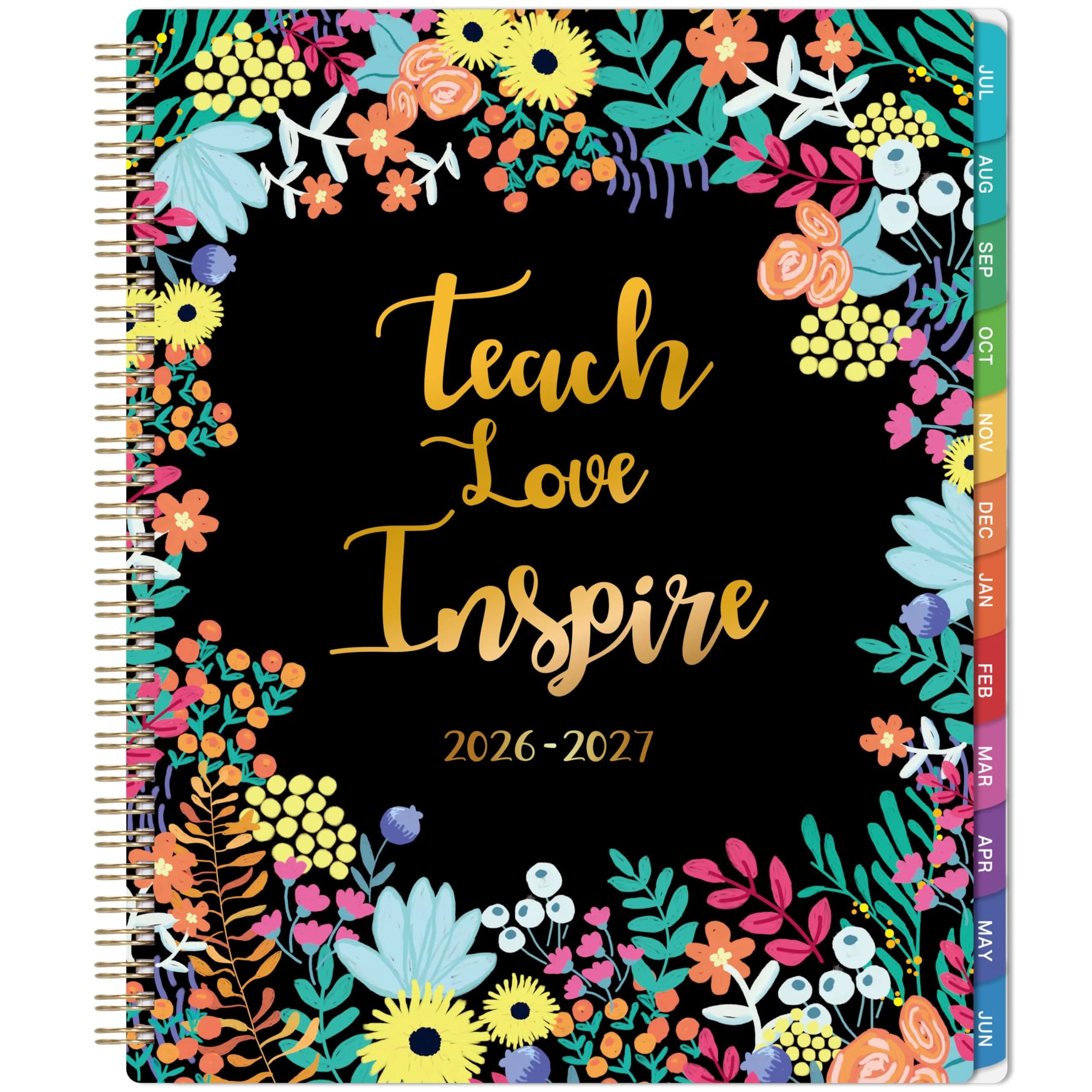 MaaIbok Teacher Planner 2026-2027 | Academic Organizer with Quotes (8.5'' x 11'') - main product image