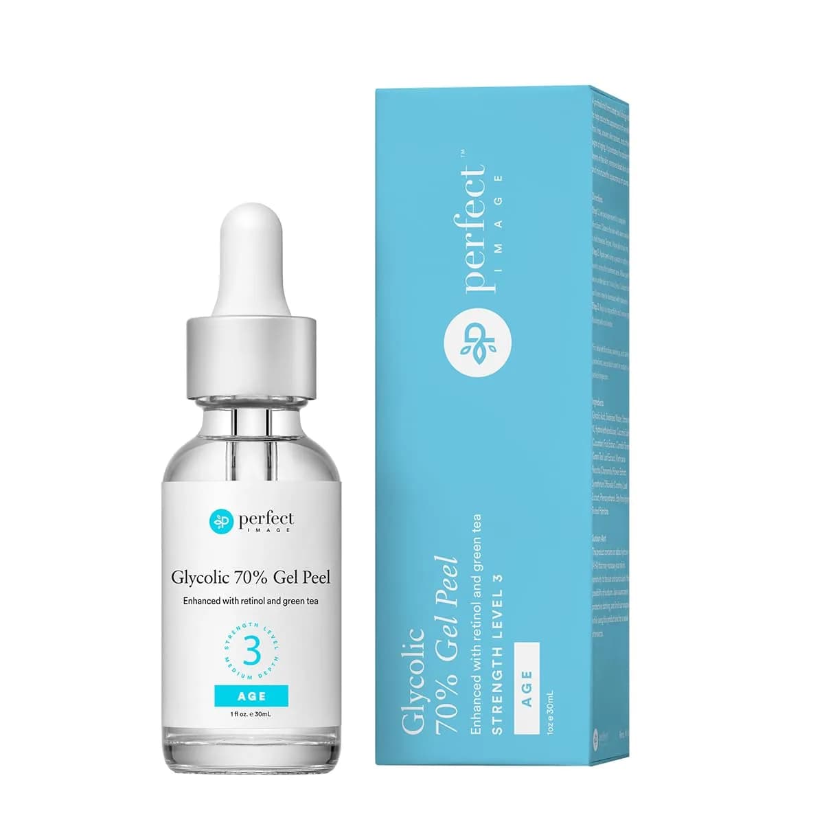 Perfect Image Glycolic Gel Peel 70% Strength for Experienced Users, 1 Fl Oz | High-Concentration Face Exfoliant - main product image