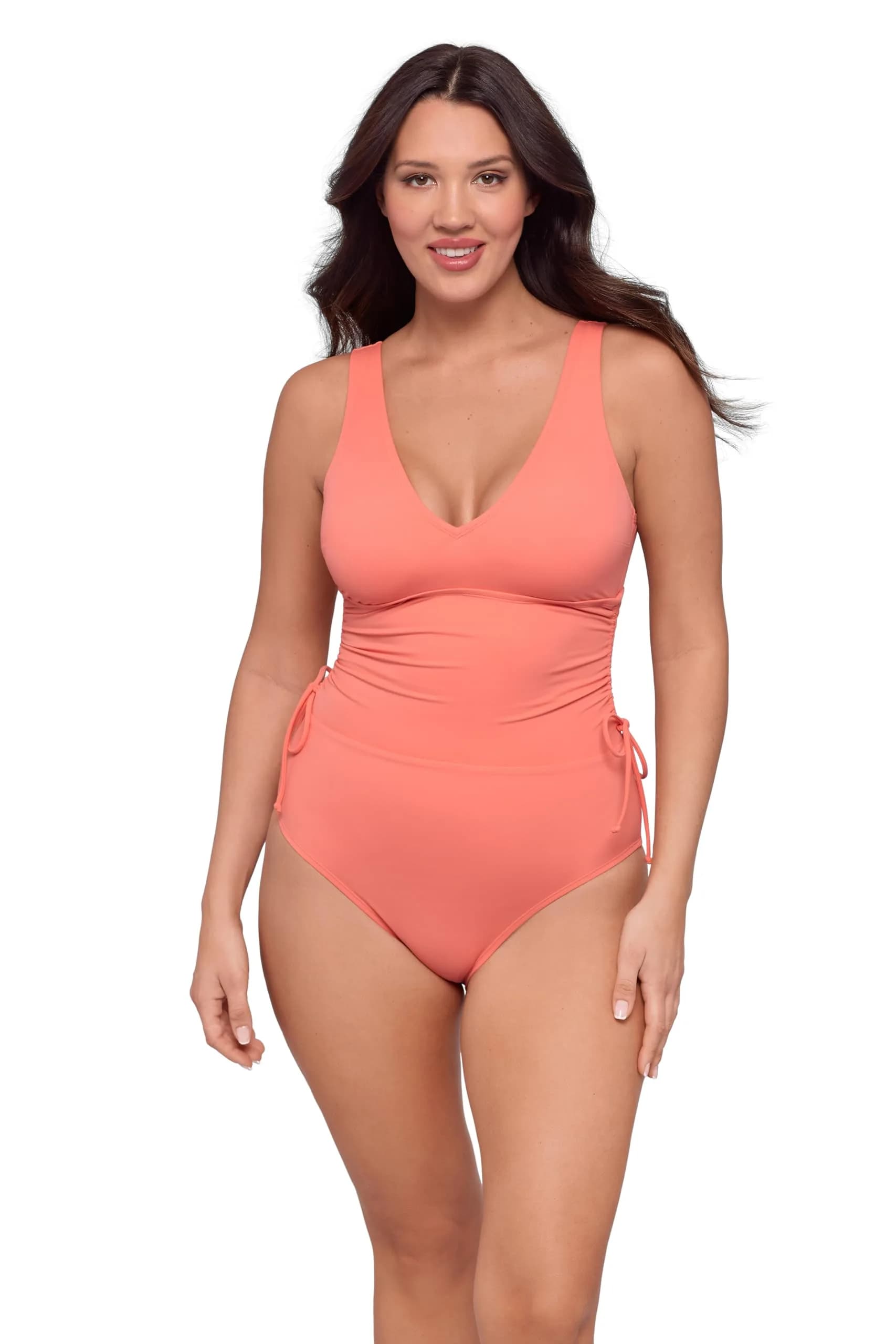 S3 Swim Women's Cinch One Piece Swimsuit Watermelon | Tummy Control & Sculpted Fit - main product image