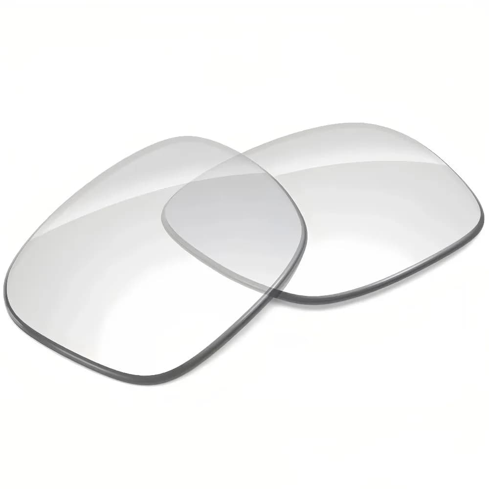 Harlafou Replacement Lenses for Ray-Ban Meta RW4006 RW4008 50mm | Clear-Anti Blue Light Transition Lenses