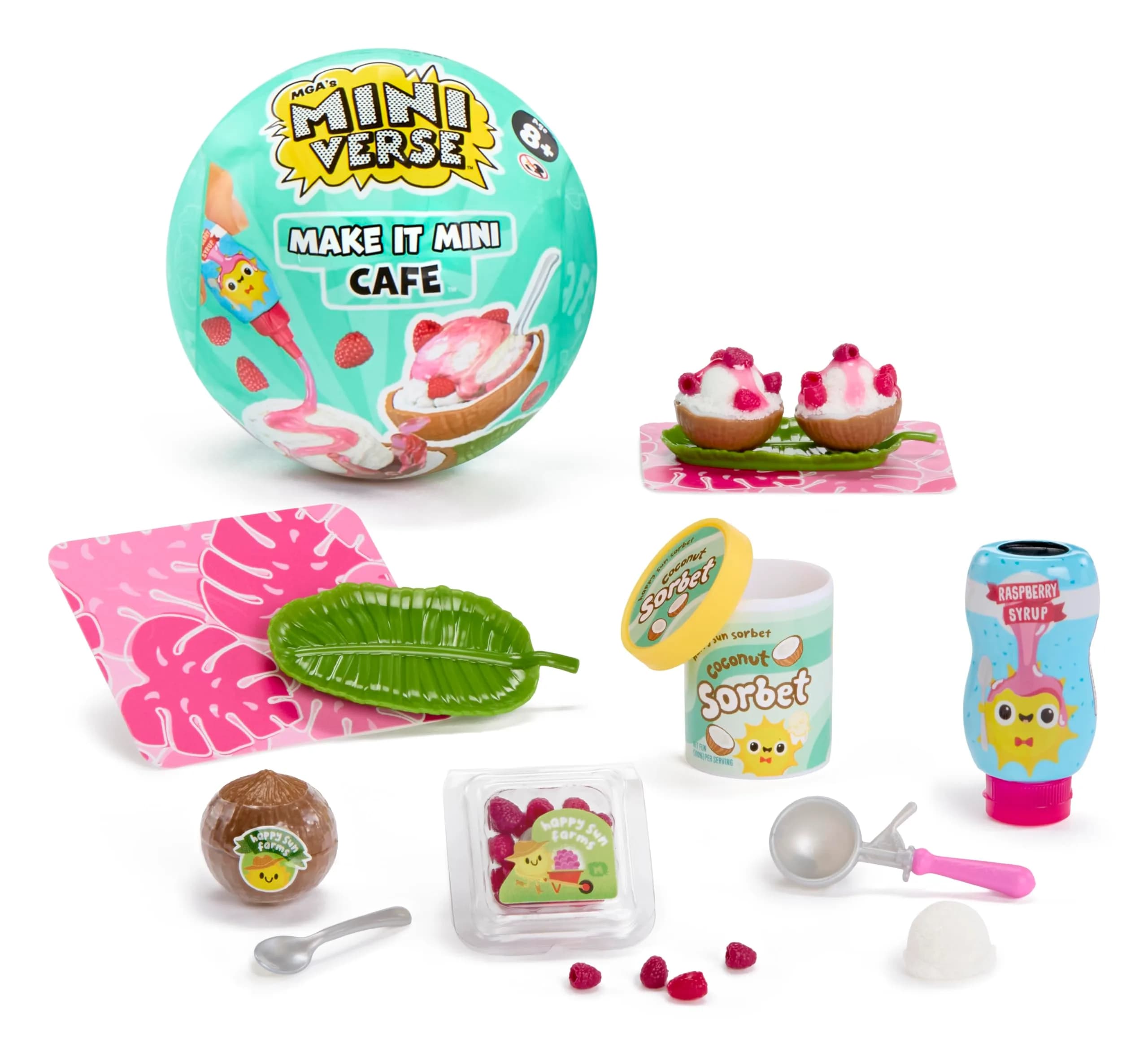 MGA's Miniverse Make It Mini Café Series 6 or Series 7 | DIY Mini Food Mystery Capsule Ages 8+ - main product image