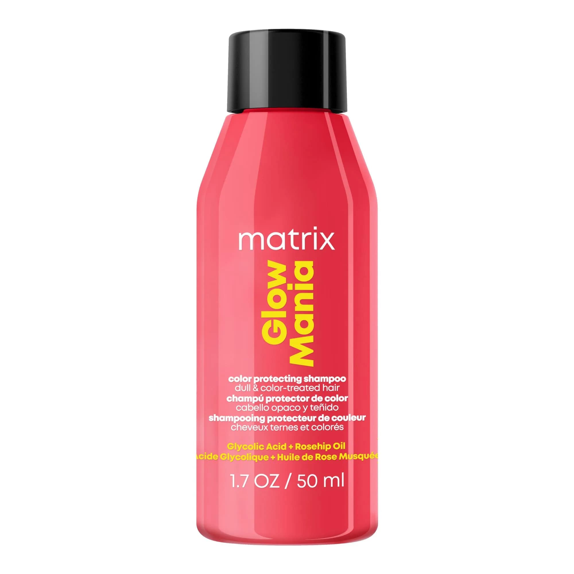 MATRIX Glow Mania Shampoo – For Color-Treated Hair, 1.7 Fl Oz | Enhances Shine & Vibrancy