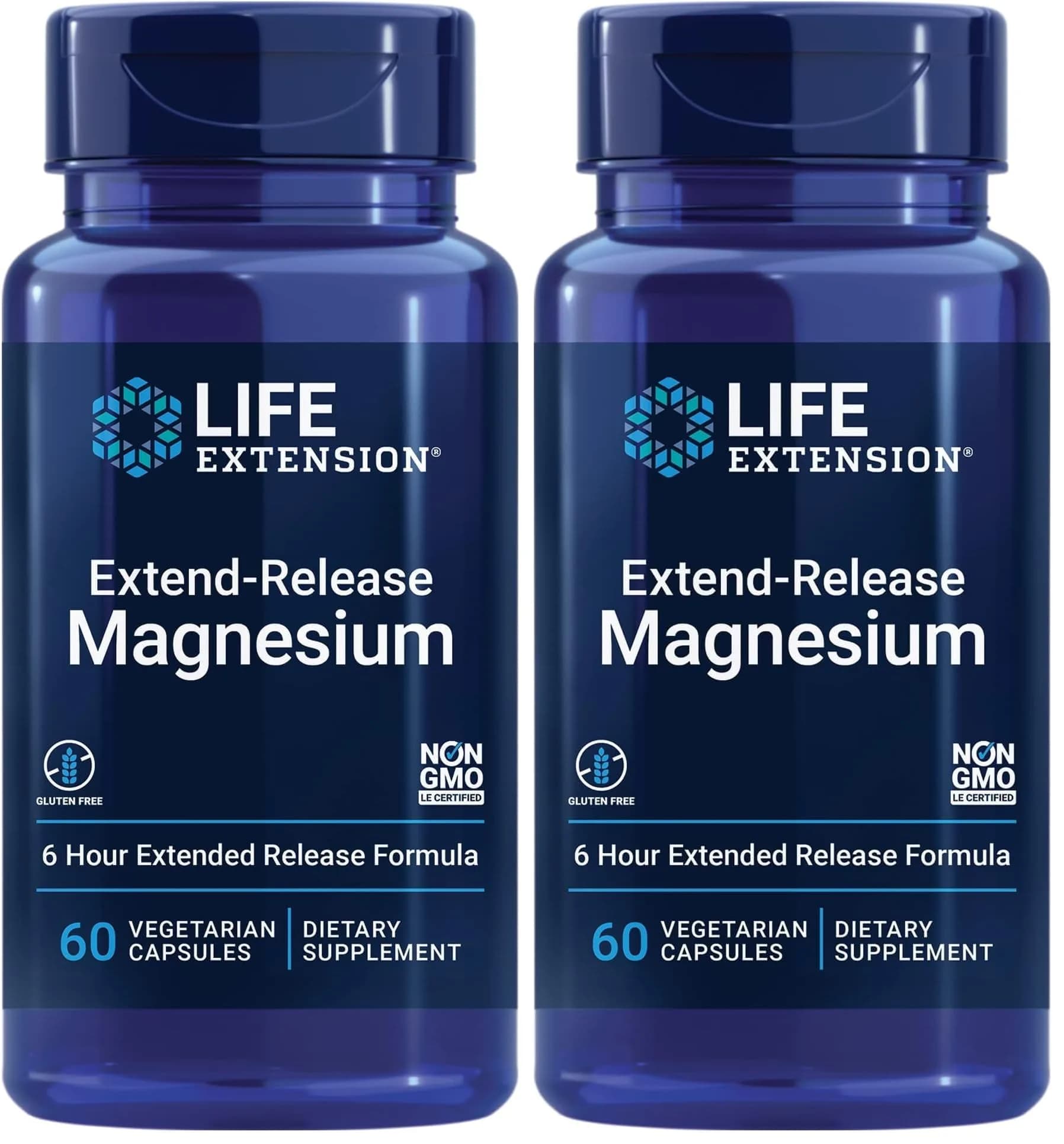 Life Extension Extend-Release Magnesium Capsules 250 mg (120 Count) | Supports Heart, Bone & Muscle Health - main product image