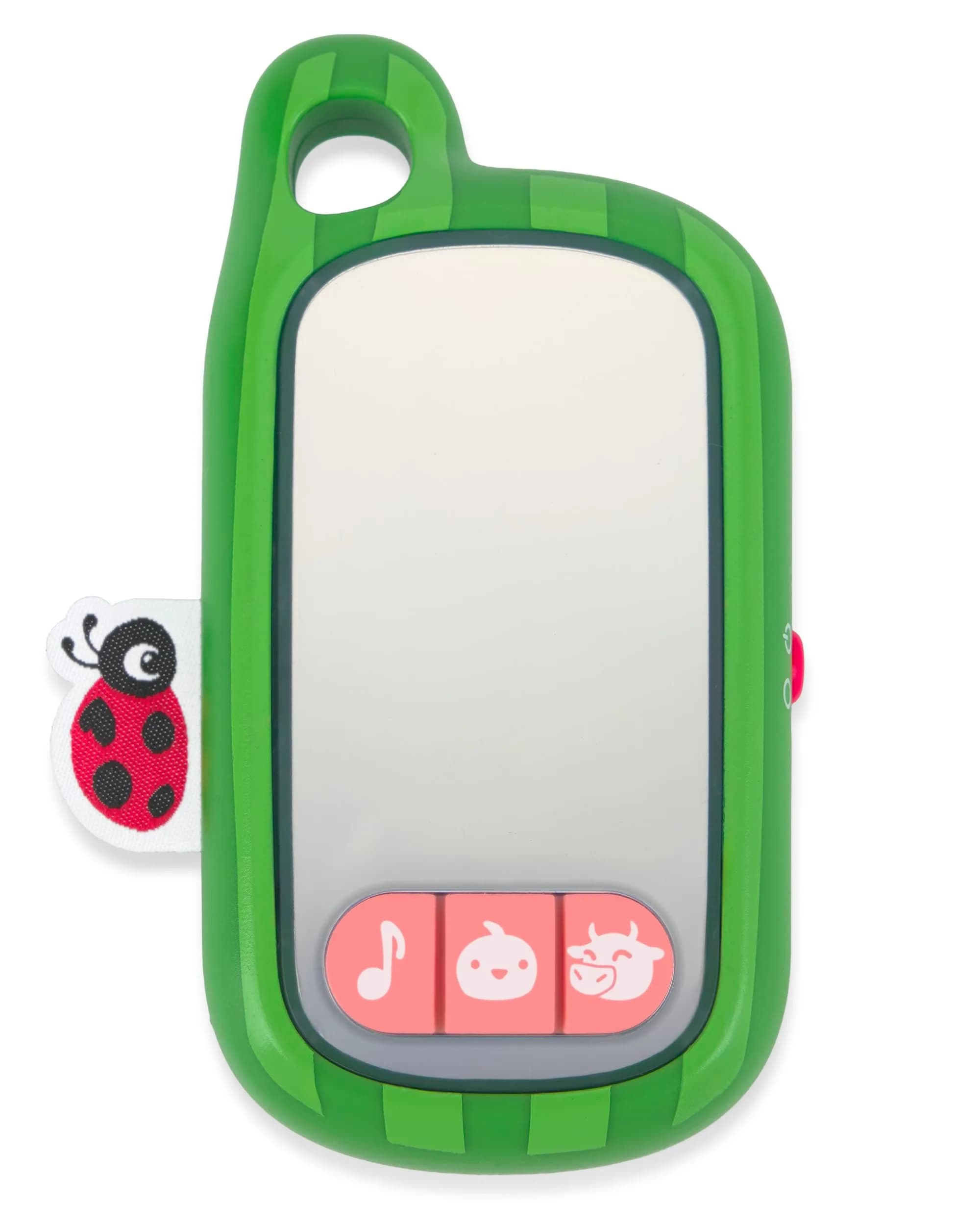 Skip Hop x CoComelon Selfie Phone Baby Toy for Interactive Pretend Play with Mirrored Front Surface, 4 Farm-Themed Songs, 3 Farm Animal Sound Effects and 3 Light-Up Images, Age 6m+ | Farm-Themed Baby Toy - main product image