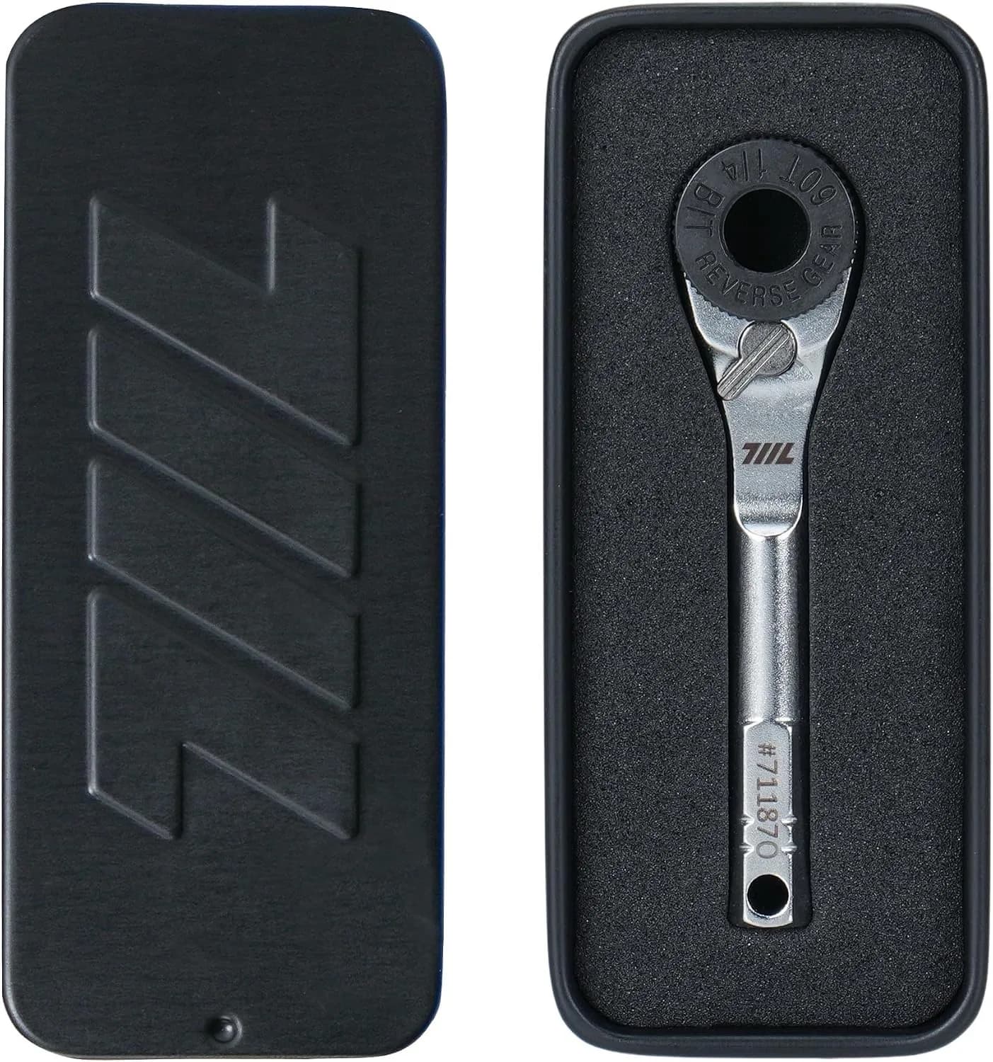 711L 1/4" Hex End Ratchet Wrench (2.35in) | Compact, Durable, Universal Compatibility - main product image